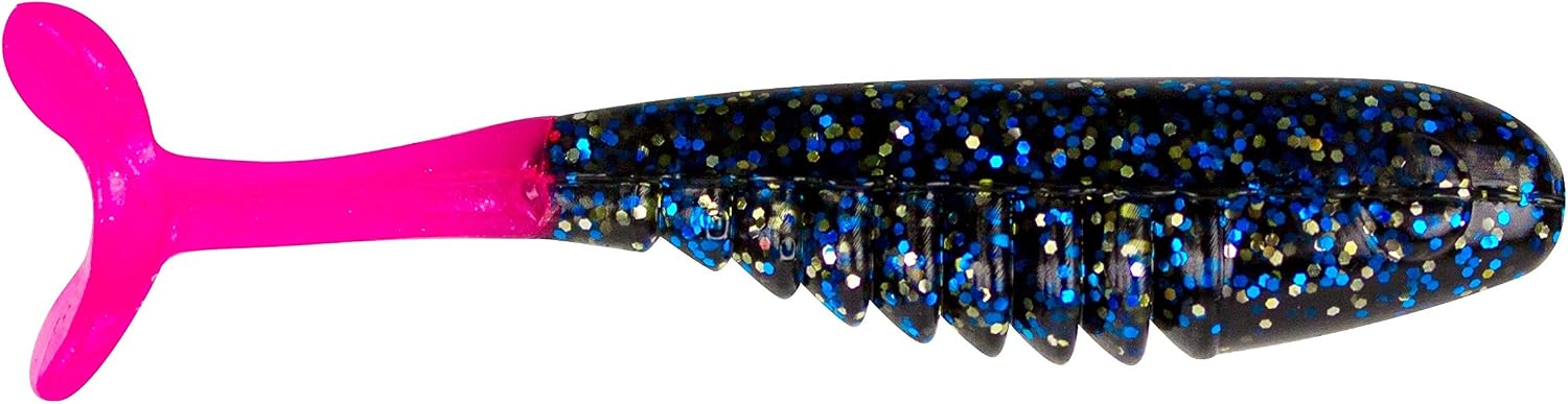 Bobby Garland Slab Hunt'R Soft Plastic Crappie Fishing Lure, 2.25 Inches, Pack of 10