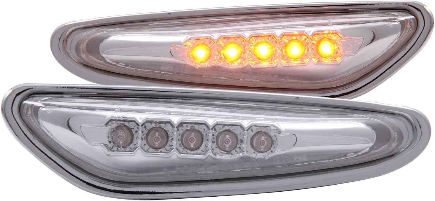 AnzoUSA 511074 Smoke LED Side Marker - (Sold in Pairs)
