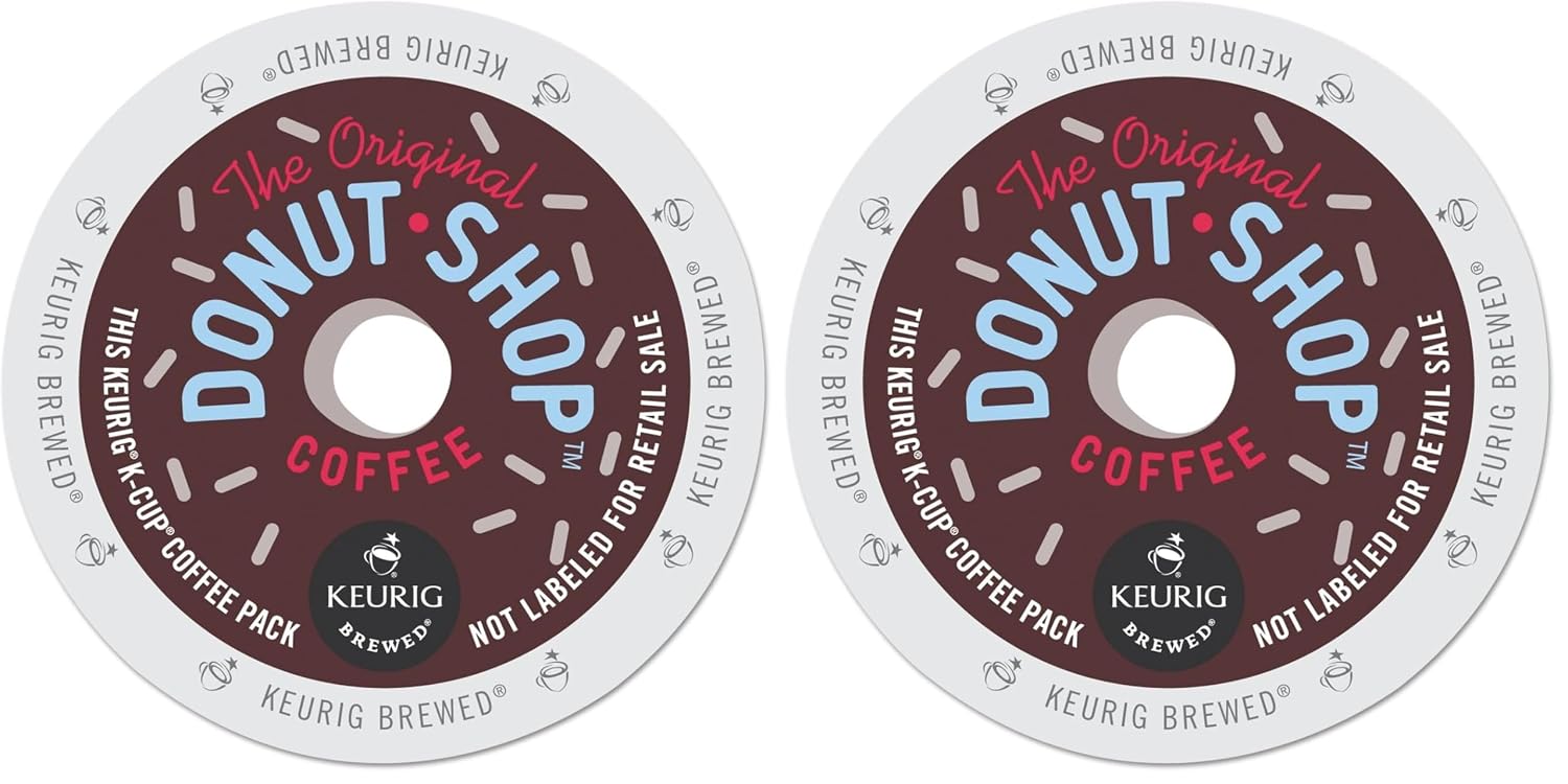 The Original Donut Shop Regular Keurig Single-Serve K-Cup Pods, Medium Roast Coffee, 24 Count