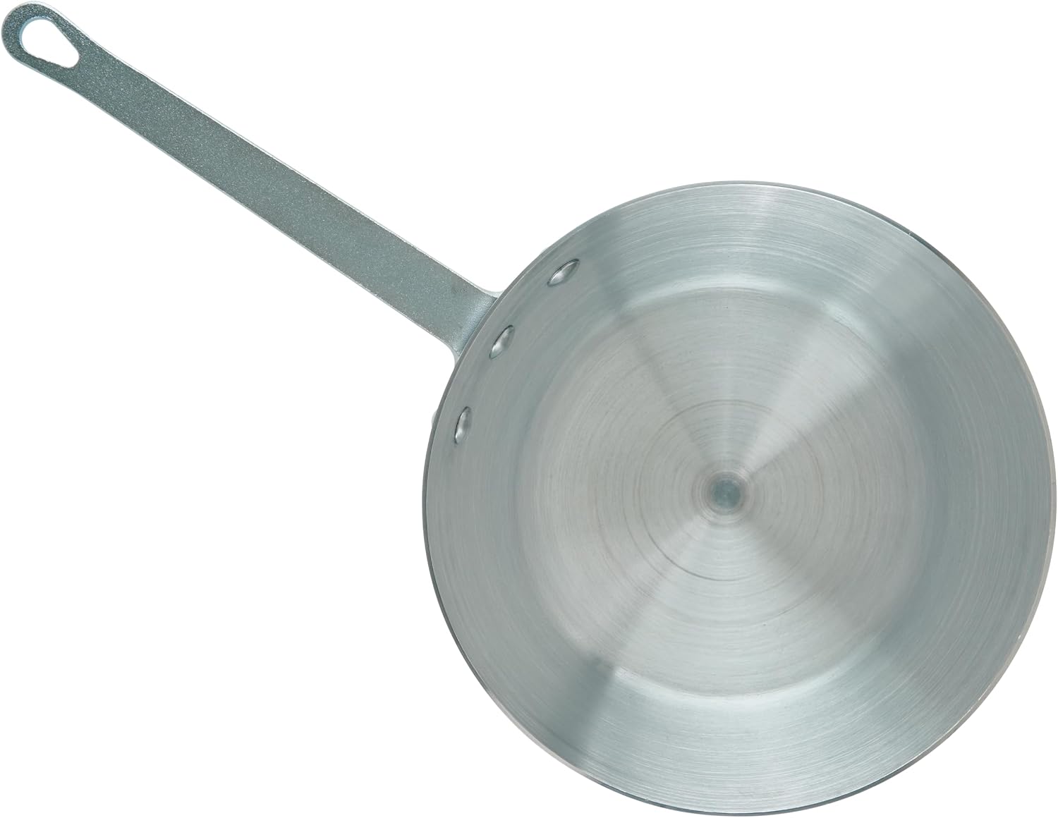 Winco 3 3/4 qt Heavy-Duty Tapered Aluminum Sauce Pan, 3.75 qt | Tapered sides, Heavy-duty, Riveted handle, Great for Cooking and Food Preparation