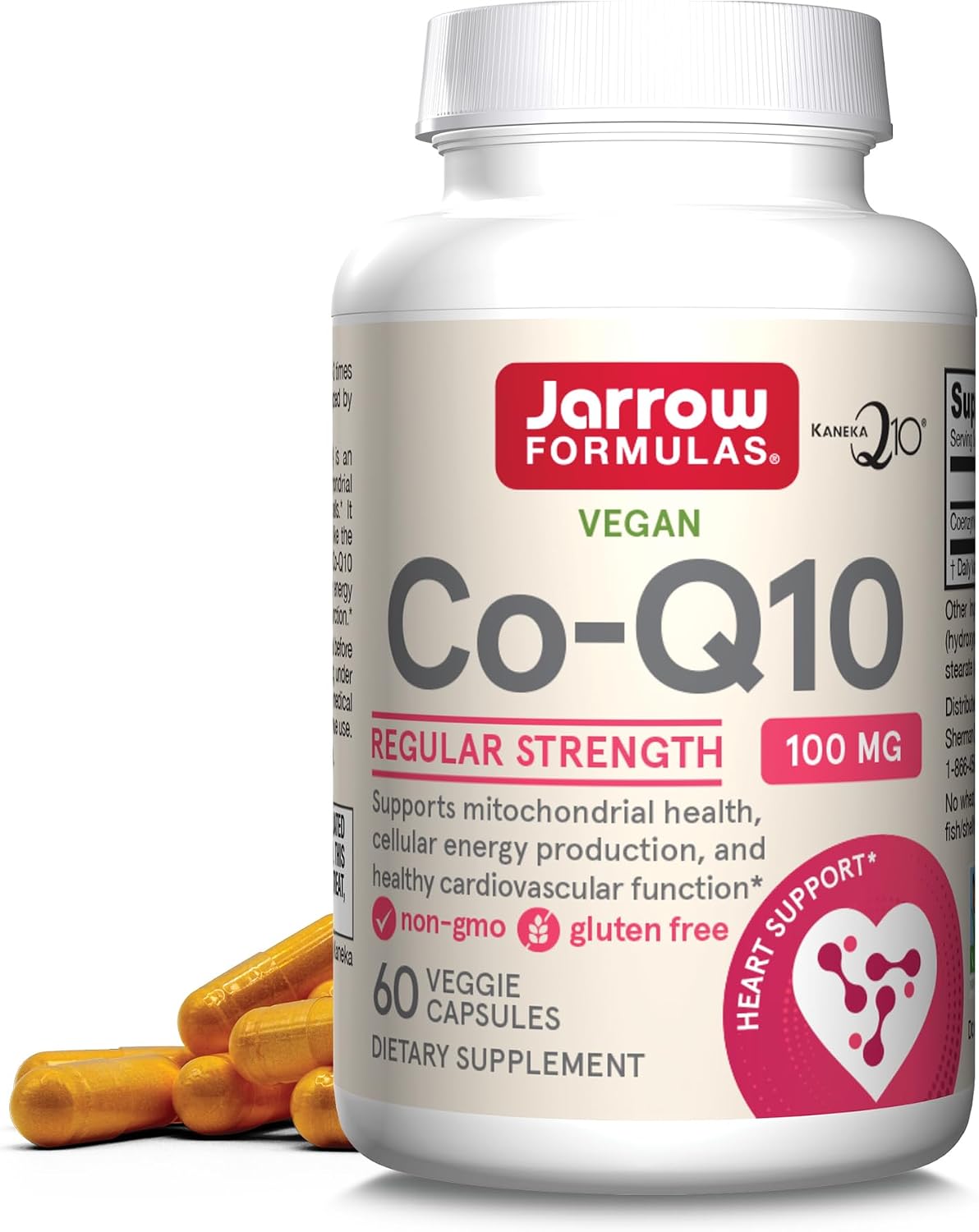 Jarrow Formulas Co-Q10 100 mg - Antioxidant Support for Mitochondrial Health