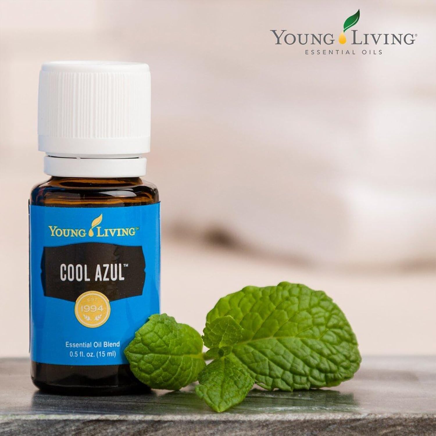 Young Living Thieves Vitality Essential Oil Blend | 5 ml | Warm Spicy Herbal Aroma for Diffusers, Massage & Aromatherapy | Clove, Lemon, Cinnamon, Eucalyptus & Rosemary Blend | Seed to Seal Quality
