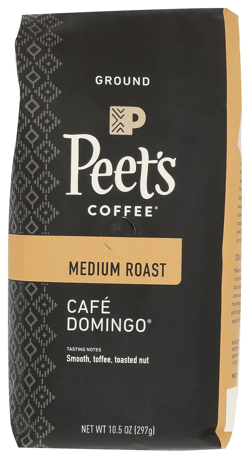 Peet's Coffee Ground Coffee Medium Roast, Big Bang, 18 Ounces