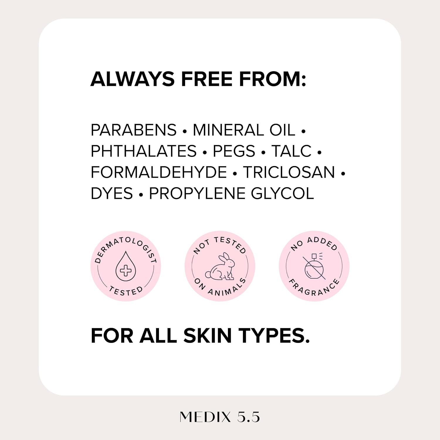 MEDIX 5.5 Collagen Cream Skin Care Face Lotion & Body Lotion For Dry Skin | Anti Aging Collagen Peptides Firming Cream Body Moisturizers Lifts, Firms, & Tightens For Younger Looking Skin, 15 Fl Oz