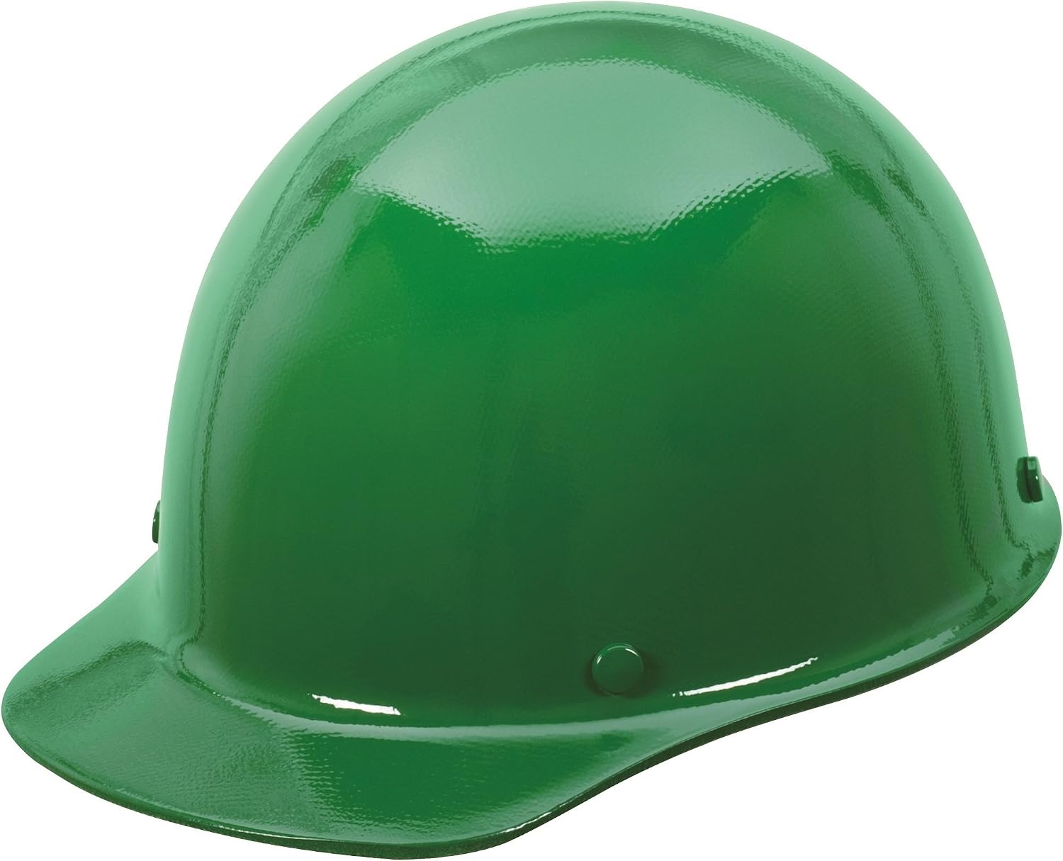 MSA Skullgard Cap Style Safety Hard Hat with Suspension - Non-Slotted Cap, Made of Phenolic Resin, Radiant Heat Loads up to 350F | Fas-Trac III Ratchet Suspension