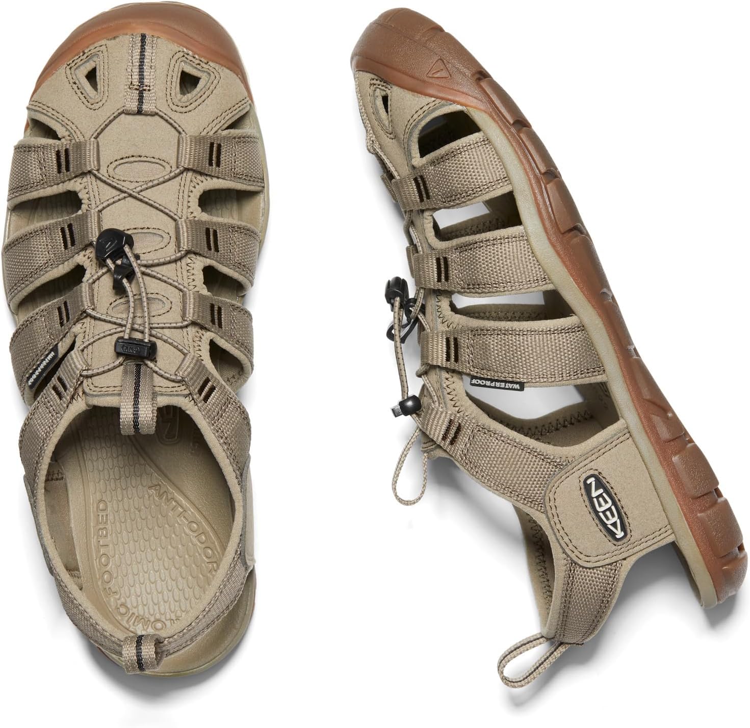 KEEN Men's Clearwater CNX Closed Toe Lightweight Adventure Hiking and Water Sandals