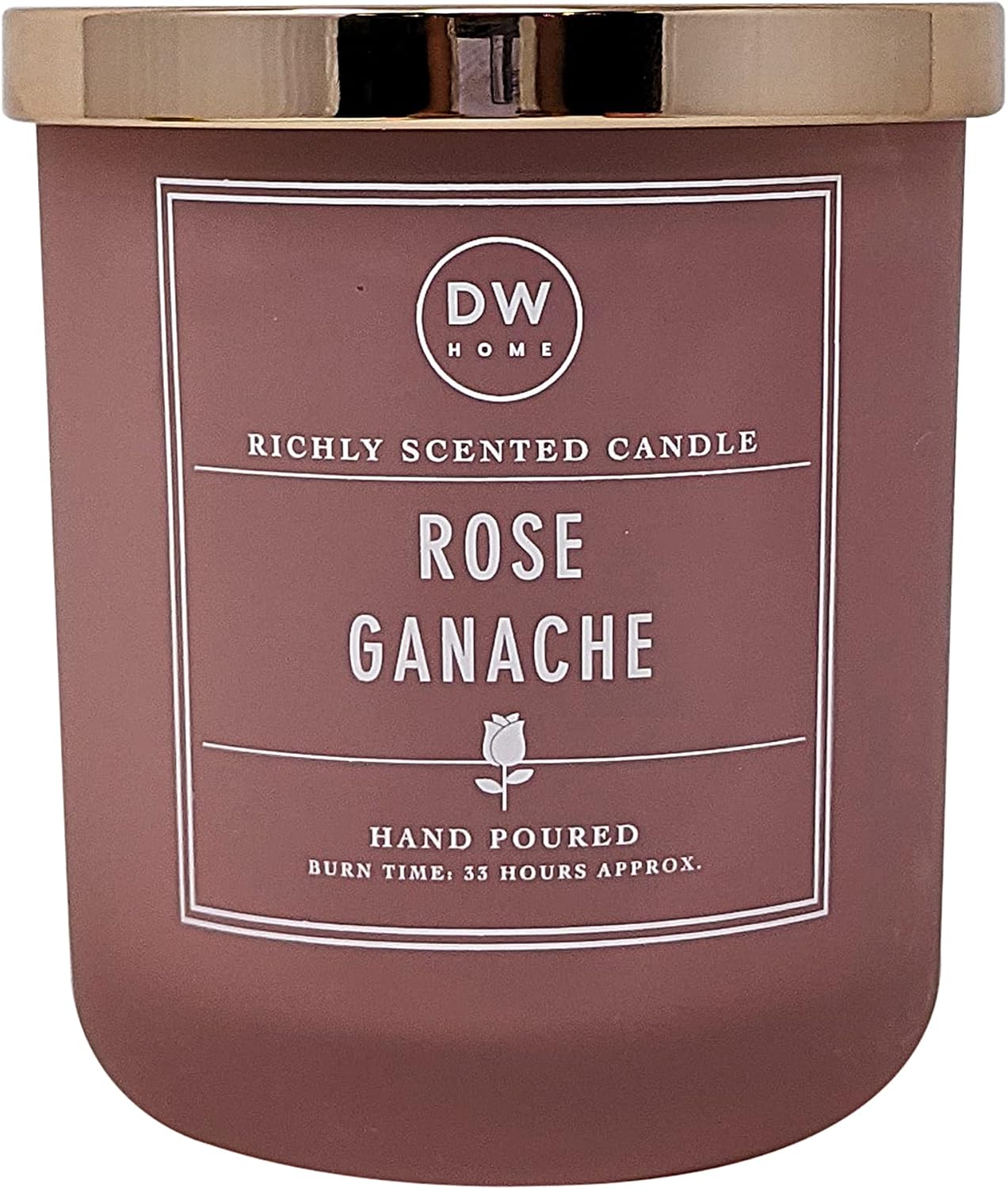 DW Home Relaxing Lavender Scented Candle for Home, 9 oz, 8.8 oz Candle Jar, Up to 33H Burn Time, Luxury Scented Candle for Relaxation, Gifting, Home Décor