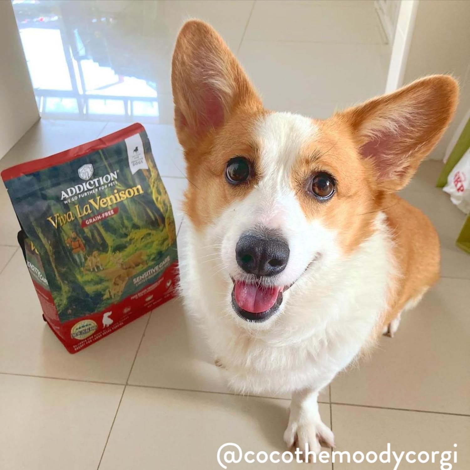Addiction Viva La Venison Dog Food – Grain-Free Dry Dog Food with Novel Protein & Prebiotics, No Chicken, Beef, or Turkey – Ideal for All Dogs & Puppies – Made in New Zealand 4lb