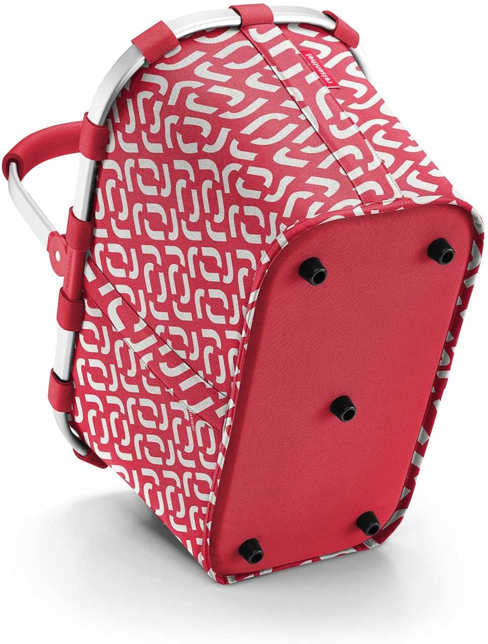 Reisenthel Red Aluminum Frame Foldable Pet Carrier, One Size, Red, Cat, Dog, Hamster, Rat, Everyday Use, Travel