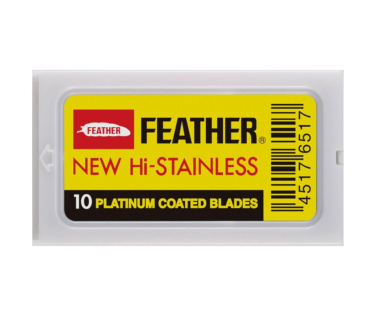 Feather Double Edge Safety Razor Blades 10 Count