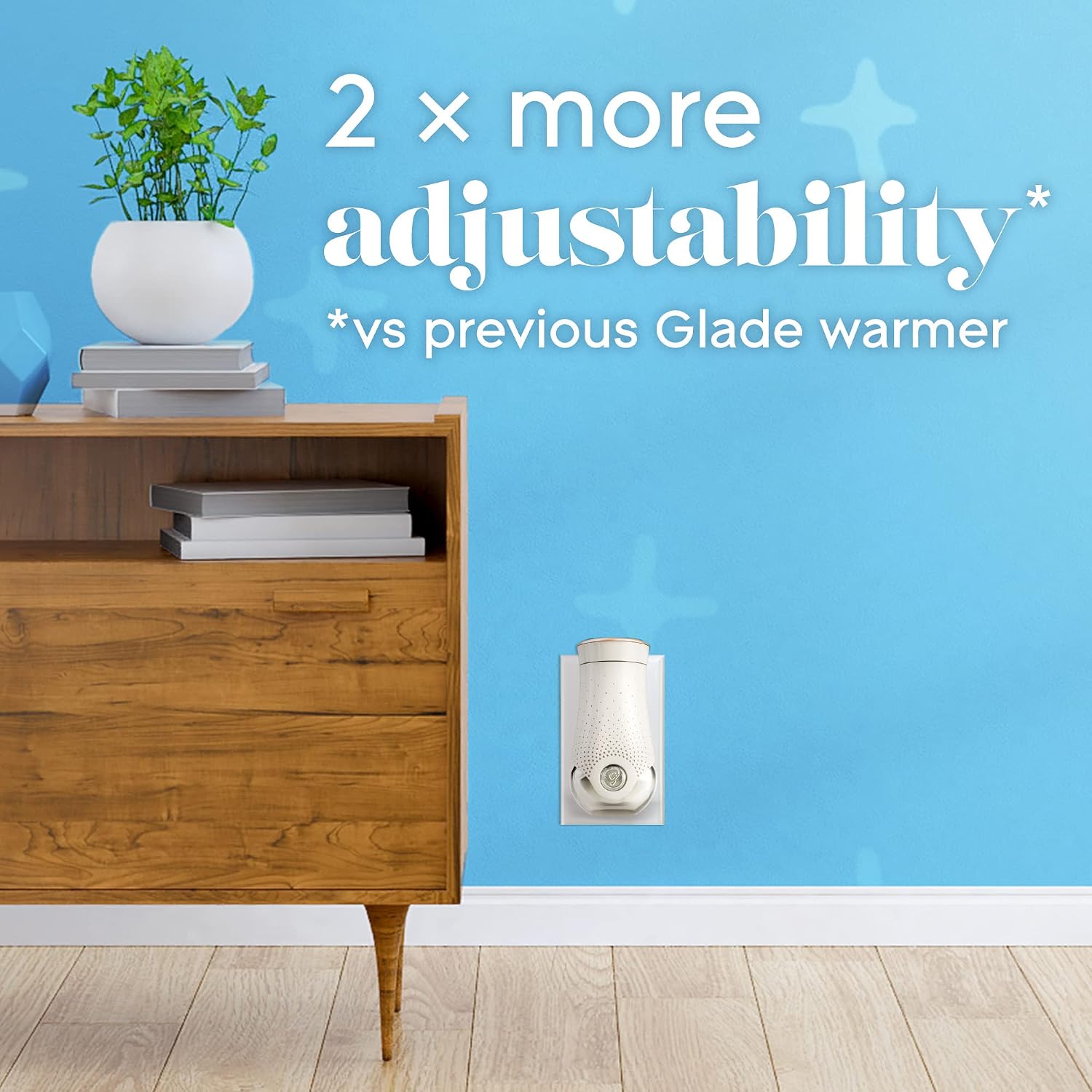 Glade PlugIns Refills Air Freshener, Scented and Essential Oils for Home and Bathroom, Stay Cool Watermelon, 3.35 Fl Oz, 5 Count