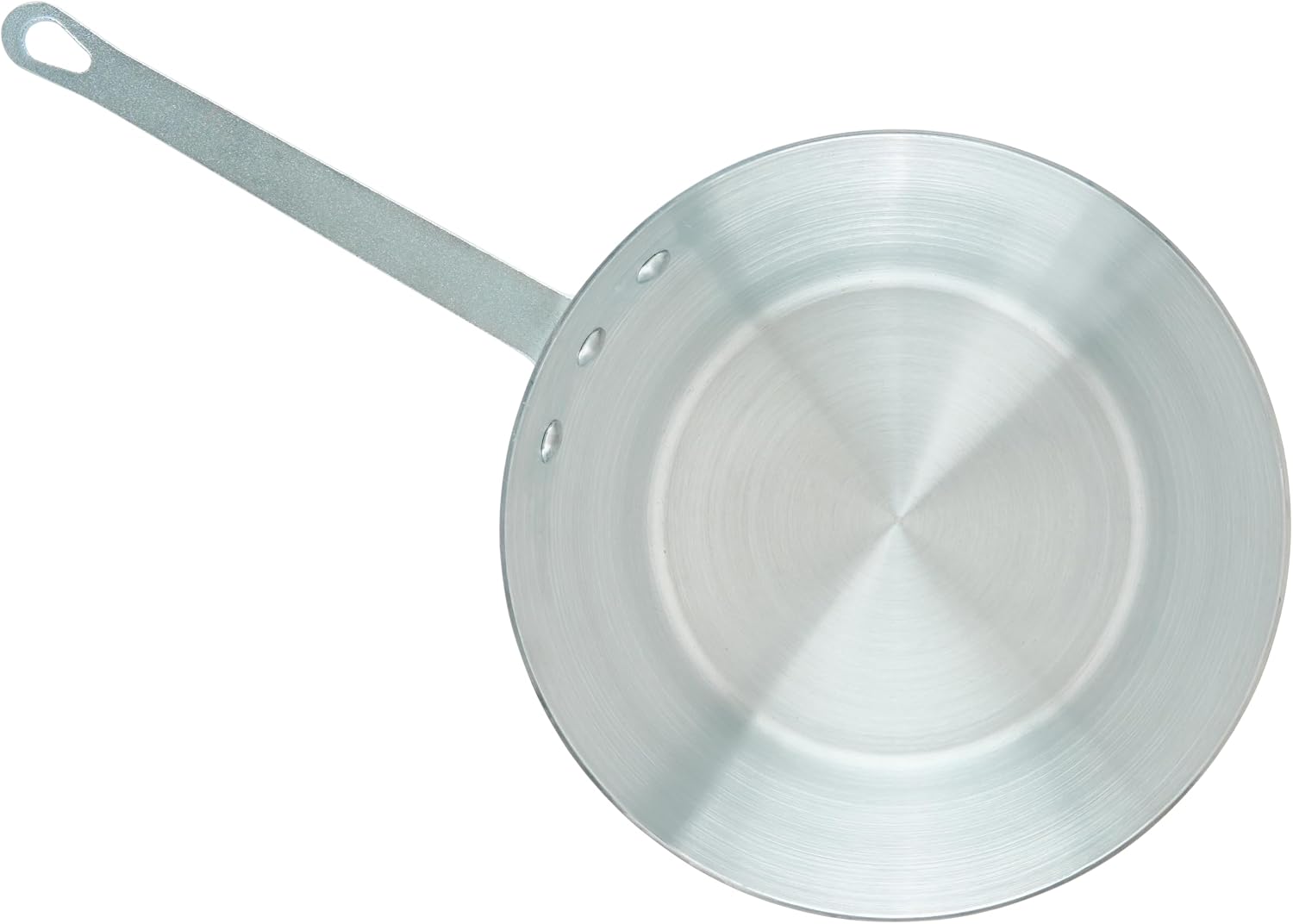 Winco 3 3/4 qt Heavy-Duty Tapered Aluminum Sauce Pan, 3.75 qt | Tapered sides, Heavy-duty, Riveted handle, Great for Cooking and Food Preparation