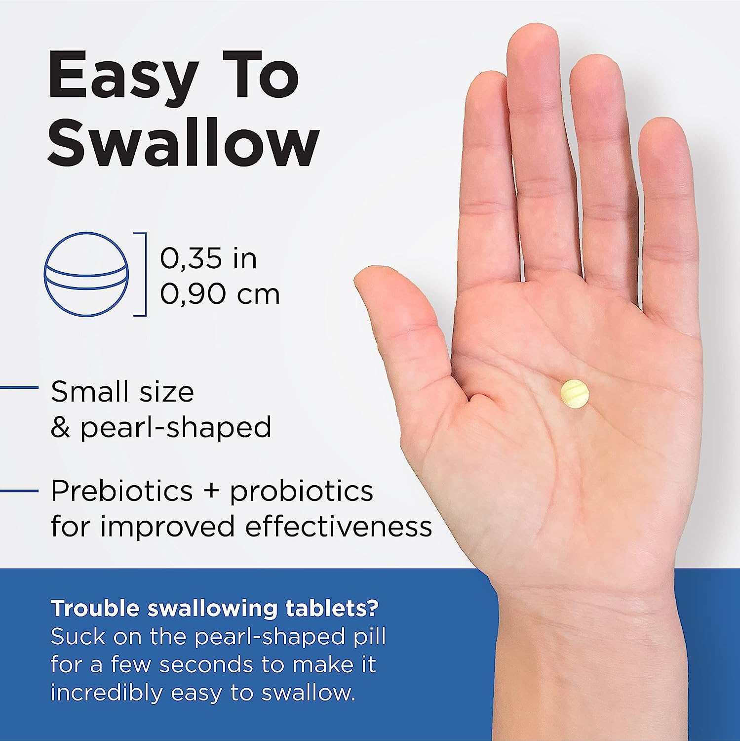 Probiotics for Women & Men - Probiotic & Prebiotics 60-Day Supply | Earth's Pearl - BIO-Tract® Time-Release - 4 Billion CFU - Gut Health Support