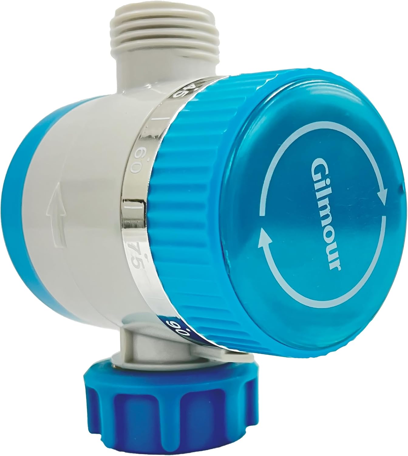 Gilmour Single Outlet Mechanical Water Timer for Garden Hose, Irrigation Timer for Sprinklers and Drip Lines