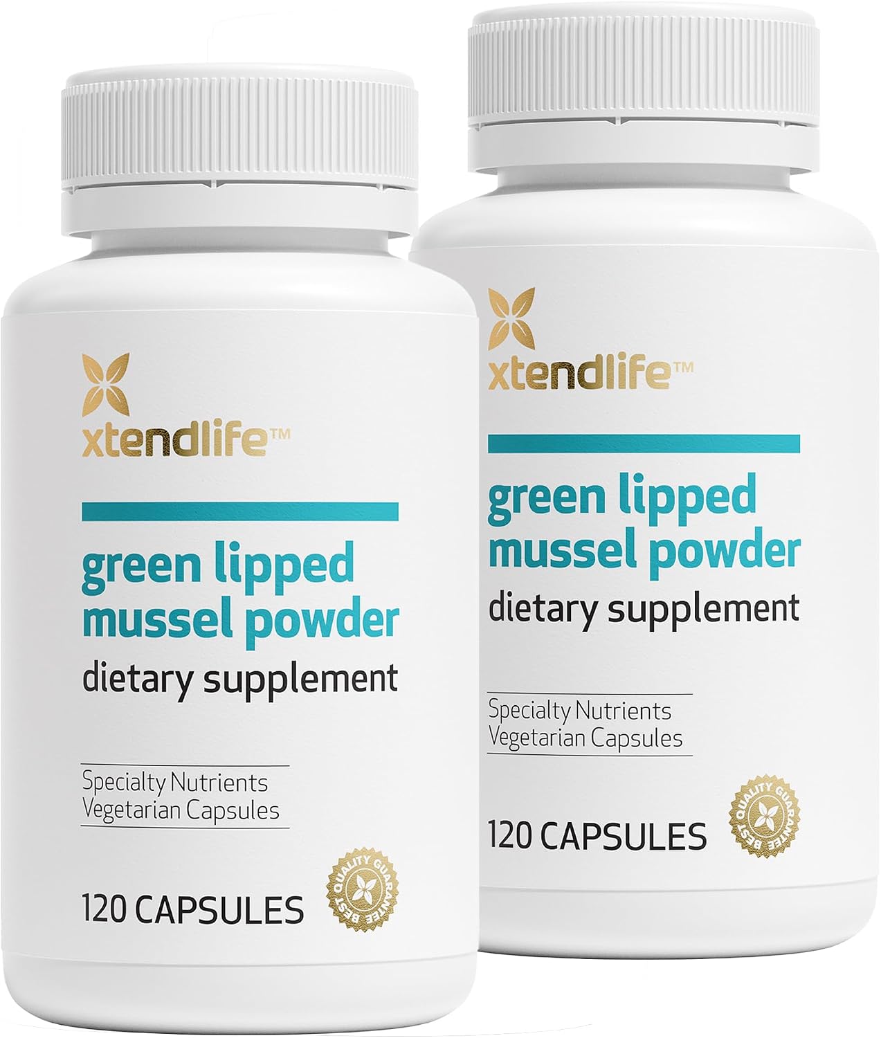 Xtendlife Green Lipped Mussel Supplement, 30 Day Supply | 2400mg Joint Support Formula with Omega‑3 Fatty Acids – New Zealand Sourced Mussel Powder for Mobility & Flexibility