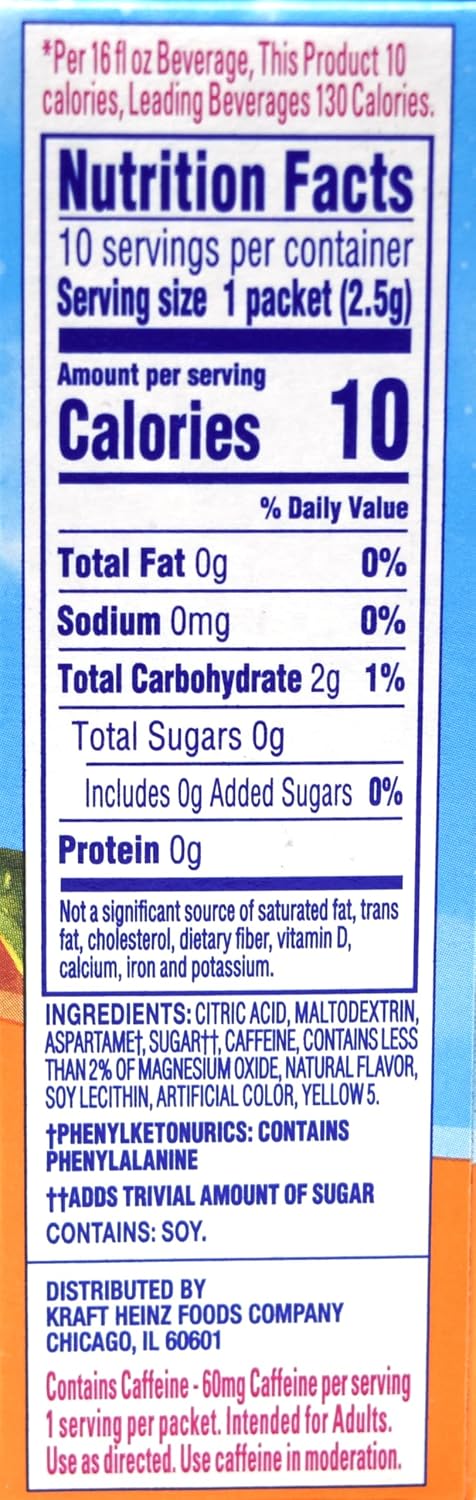 Crystal Light Powdered Drink Mix, 120 On-the-Go Pkts, Wild Strawberry