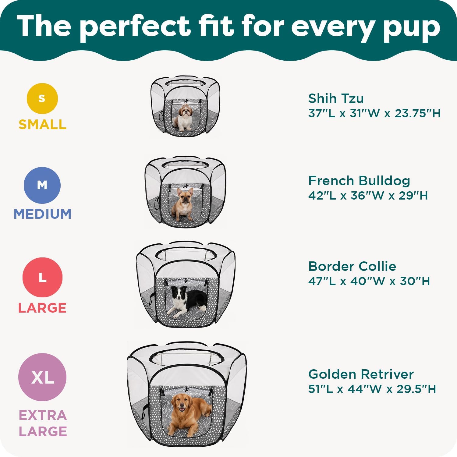 Furhaven Portable Dog Playpen Cat Tent, Pet playground,Kennel foldable indoor outdoor zippered puppy crate - Hunter Green, Medium
