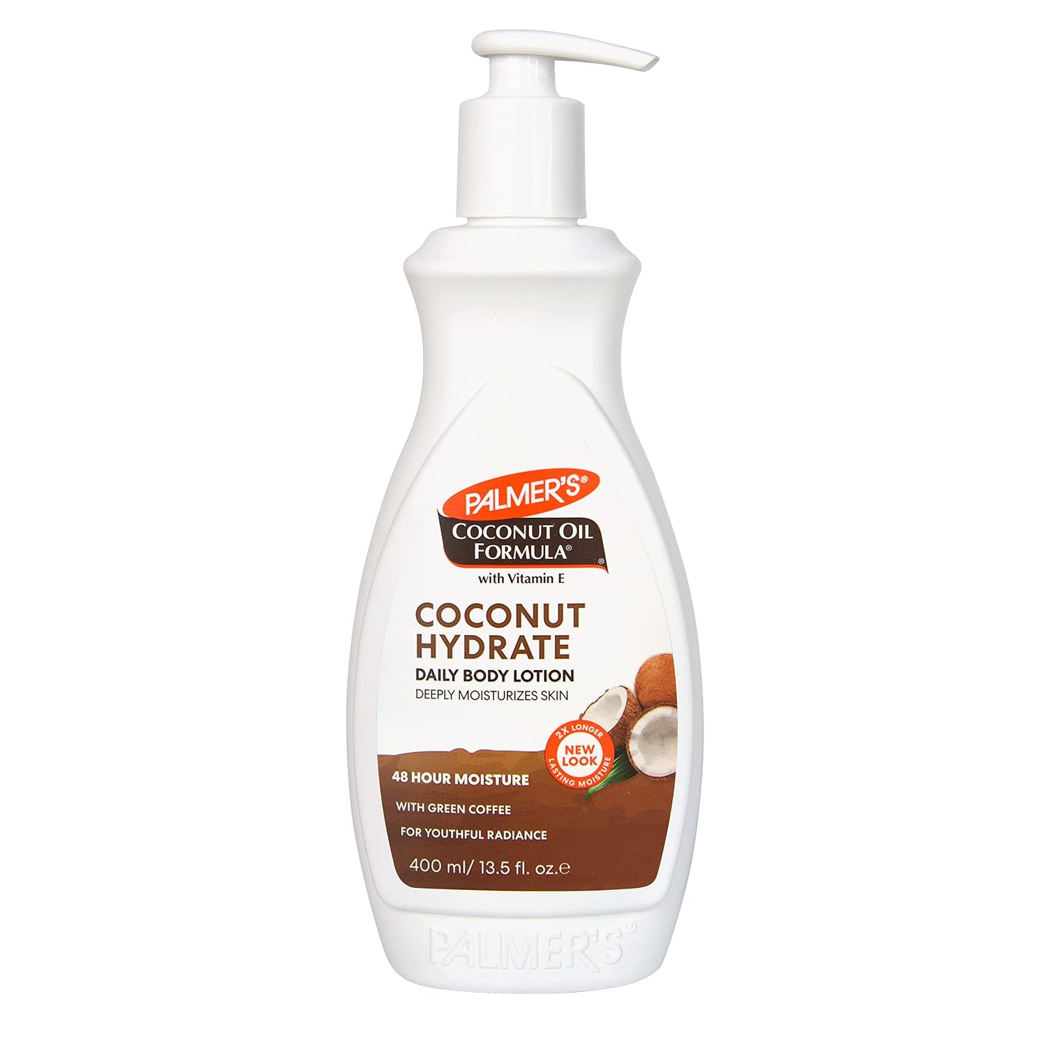 Palmer's Coconut Oil Formula Body Lotion for Dry Skin (13.5 Fl Oz) | A hydrating hand and body moisturizer with Green Coffee Extract and Vitamin E for 48 hour moisture and radiant skin