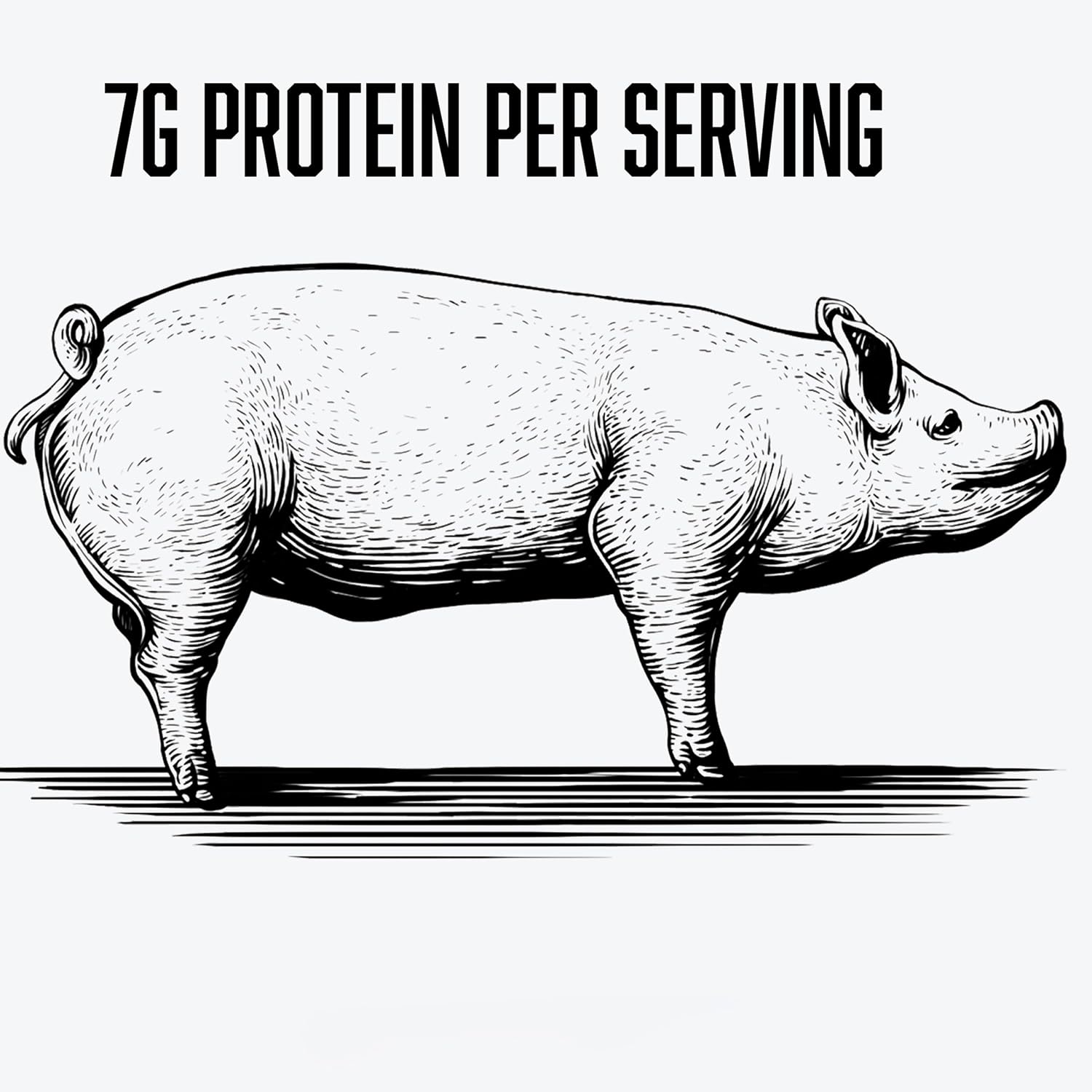 Duke's Pork Original Smoked Shorty Sausages, 7g Protein Per Serving, 4 oz. (Pack of 8)