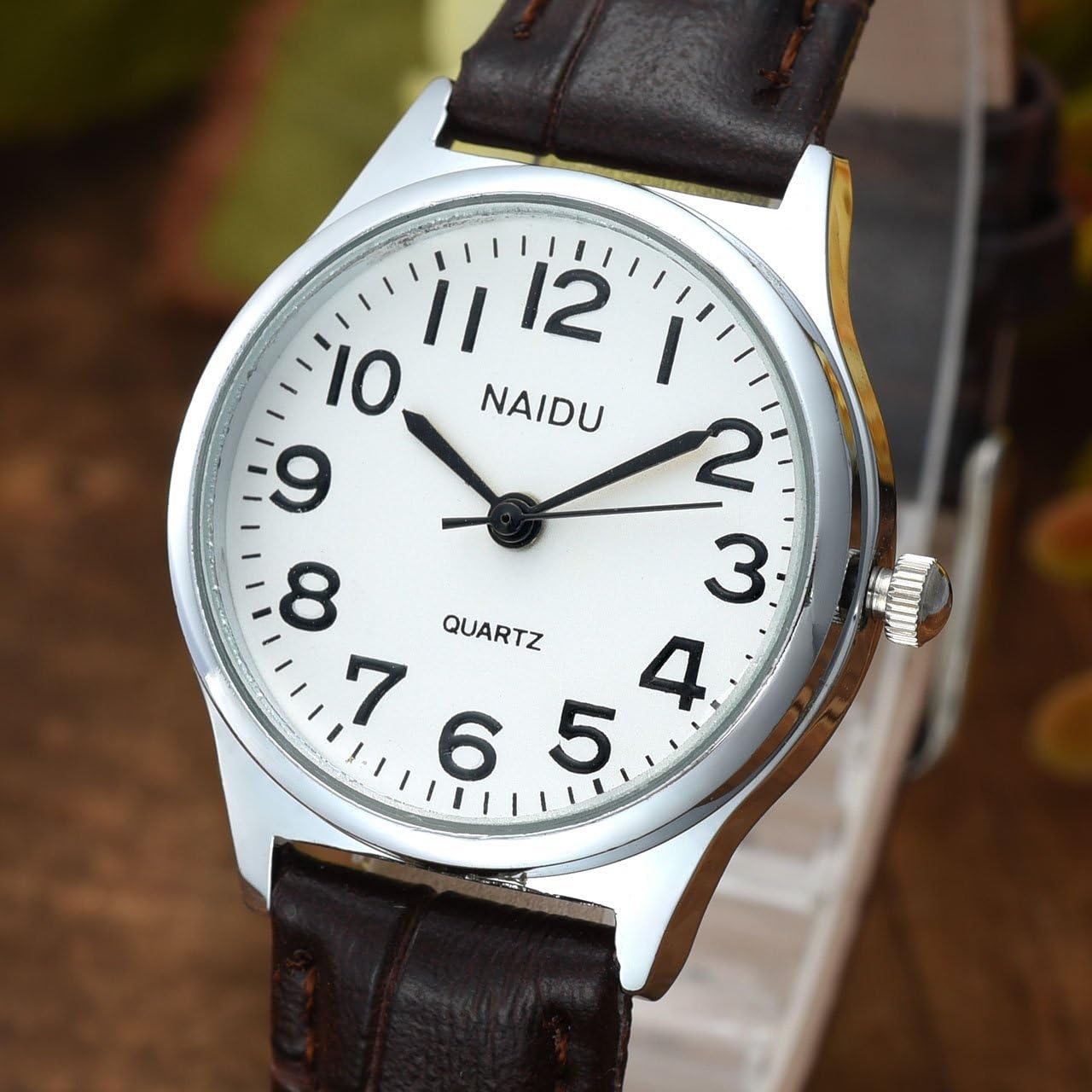 MANIFO Women’s Classical Arabic Numerals Analog Quartz Wrist Watch, 3 ATM Water Resistant