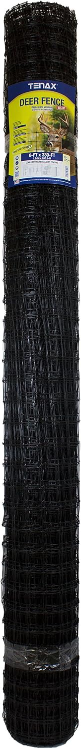Tenax Deer Fence Select 1A120244 , 6' X 330',Black