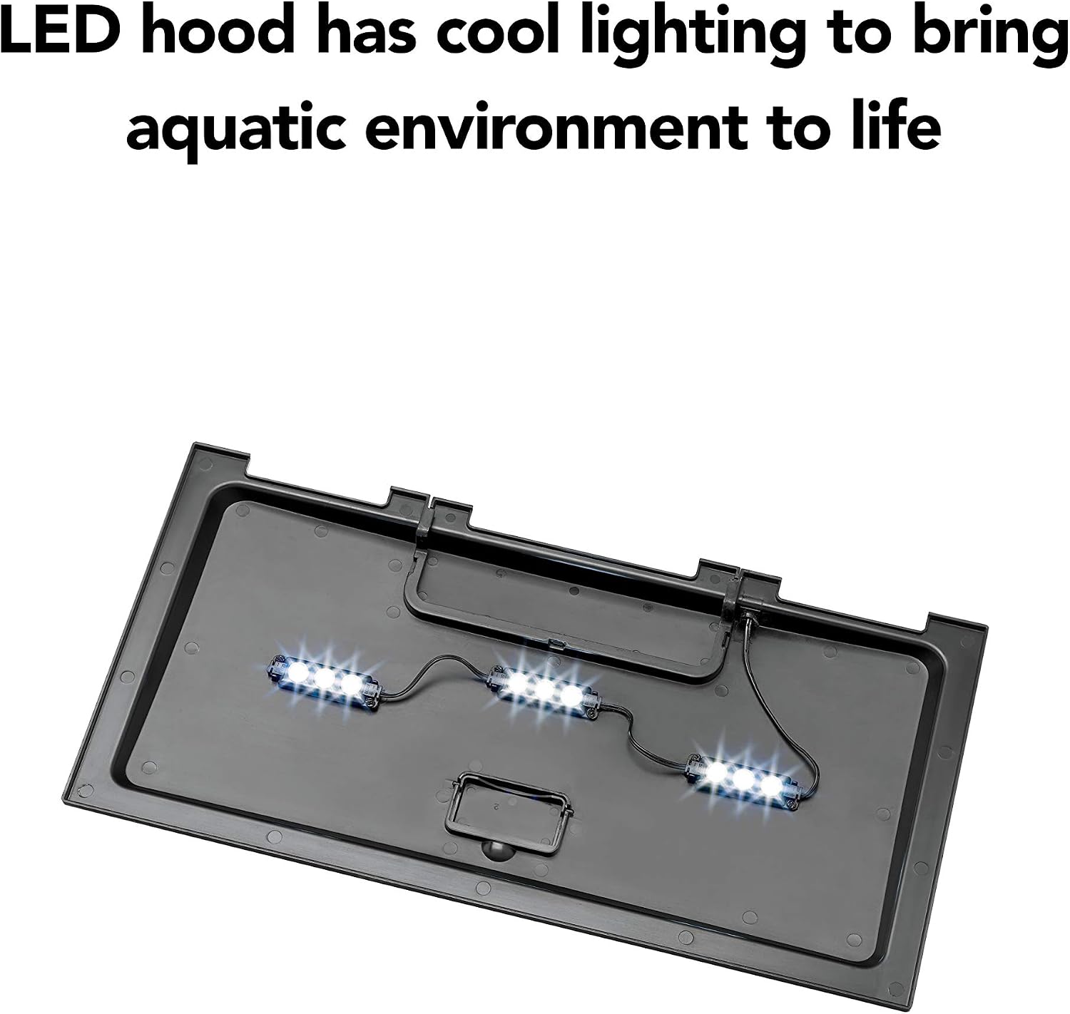 Aqueon Aquarium Fish Tank Starter Kit with LED Lighting 10 Gallon Fish Tank