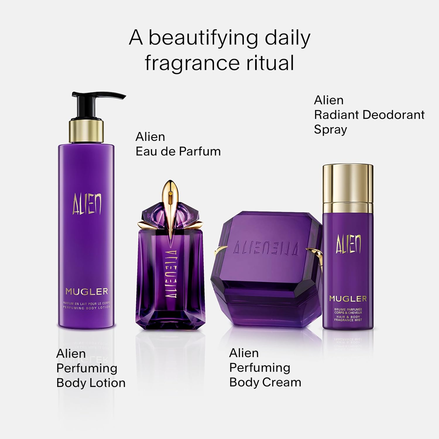 Mugler Alien Eau de Parfum - Long Lasting Floral Woody Womens Perfume | Fragrance With Jasmine, Cashmeran Wood & Amber - Bold Feminine Fragrance Perfect for Daily Wear- Refillable Bottle
