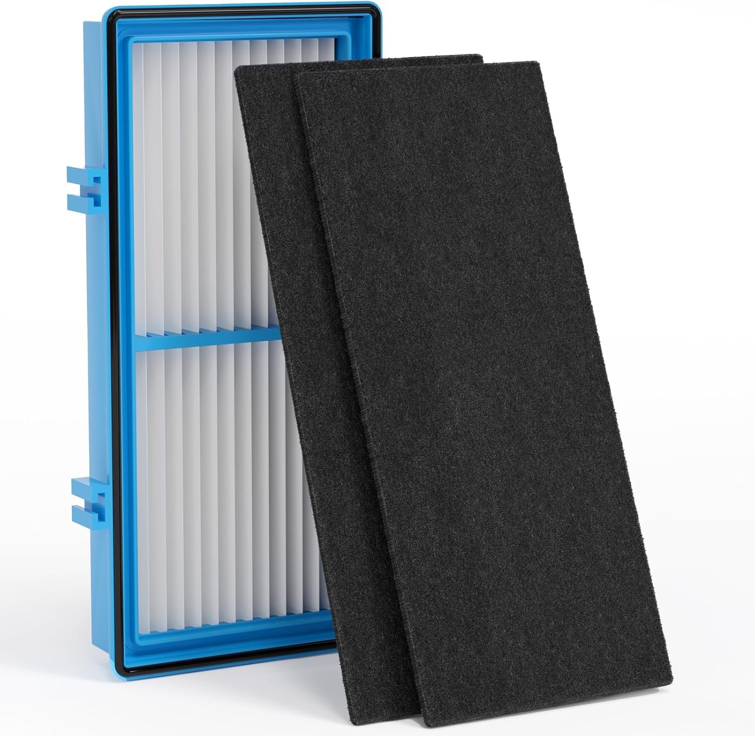 Leemone Aer1 Filter Replacement for Holmes/Bionaire Air Purifier, Blue 2+4