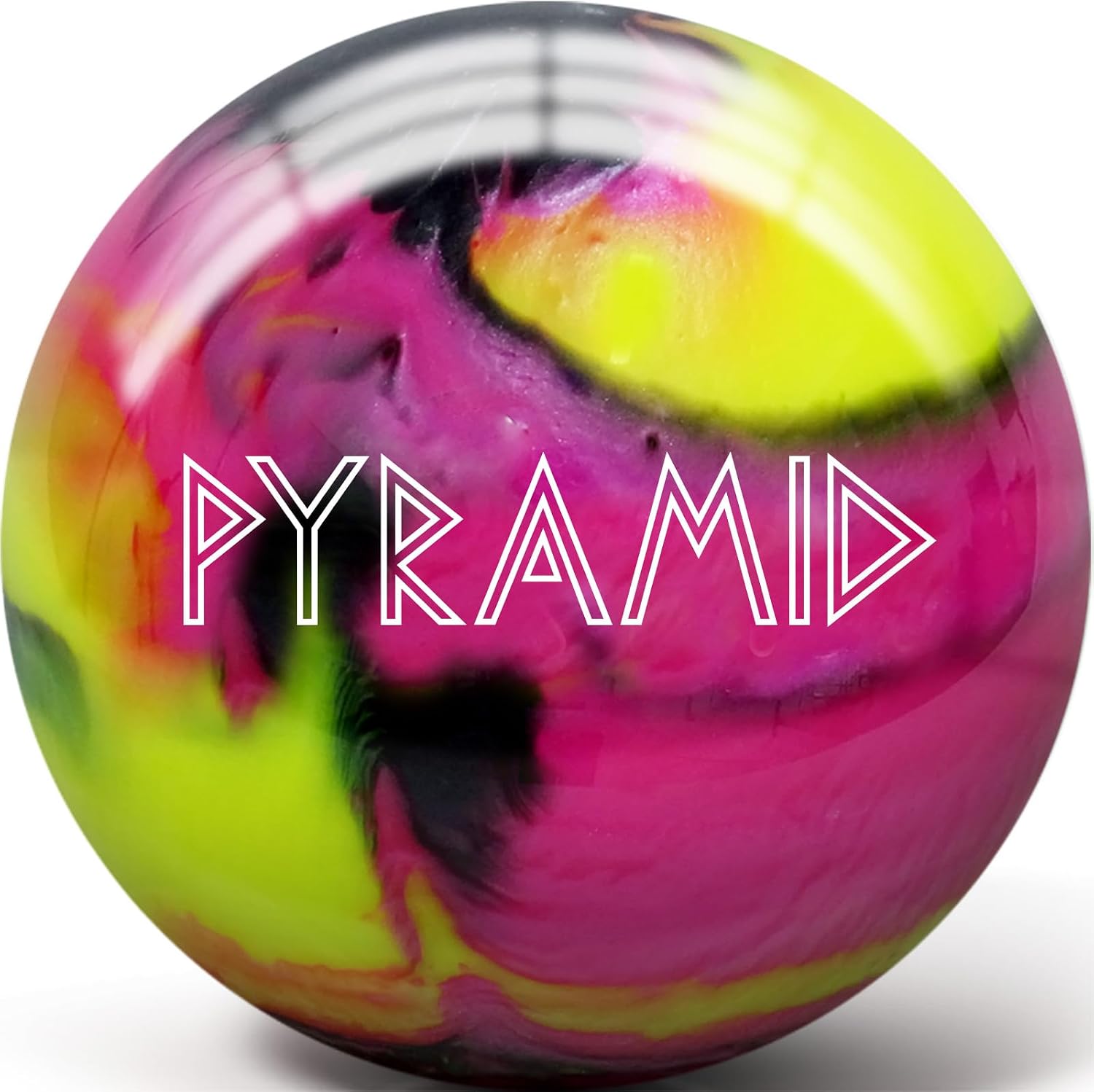 Pyramid Path Polyester Bowling Ball | Customizable with Basic Drilling Options - Great for Spare Shooting, League, Recreational, Straight Bowlers