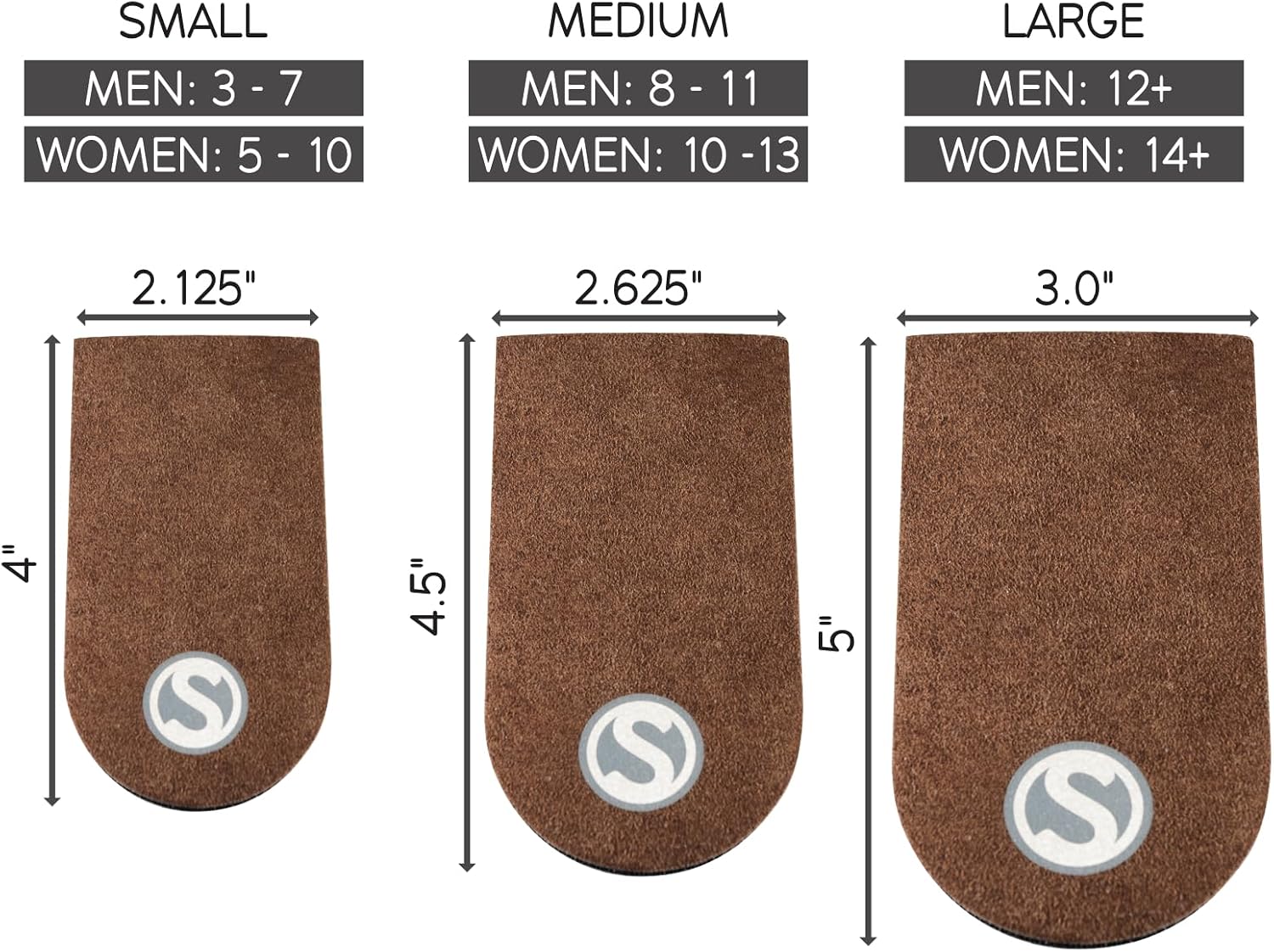 SoleAid Adjust-A-Heel | USA Made Height Adjustable Heel Lift for Uneven Legs and Gait Discrepancy
