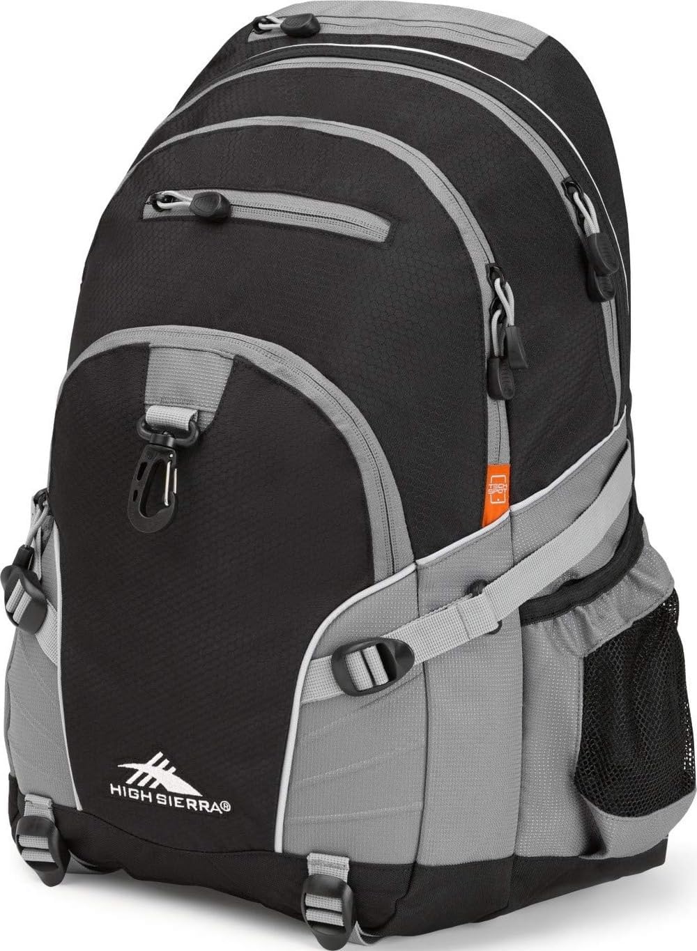 High Sierra Loop Backpack, Travel, or Work Bookbag with tablet sleeve, One Size, Urban Camo