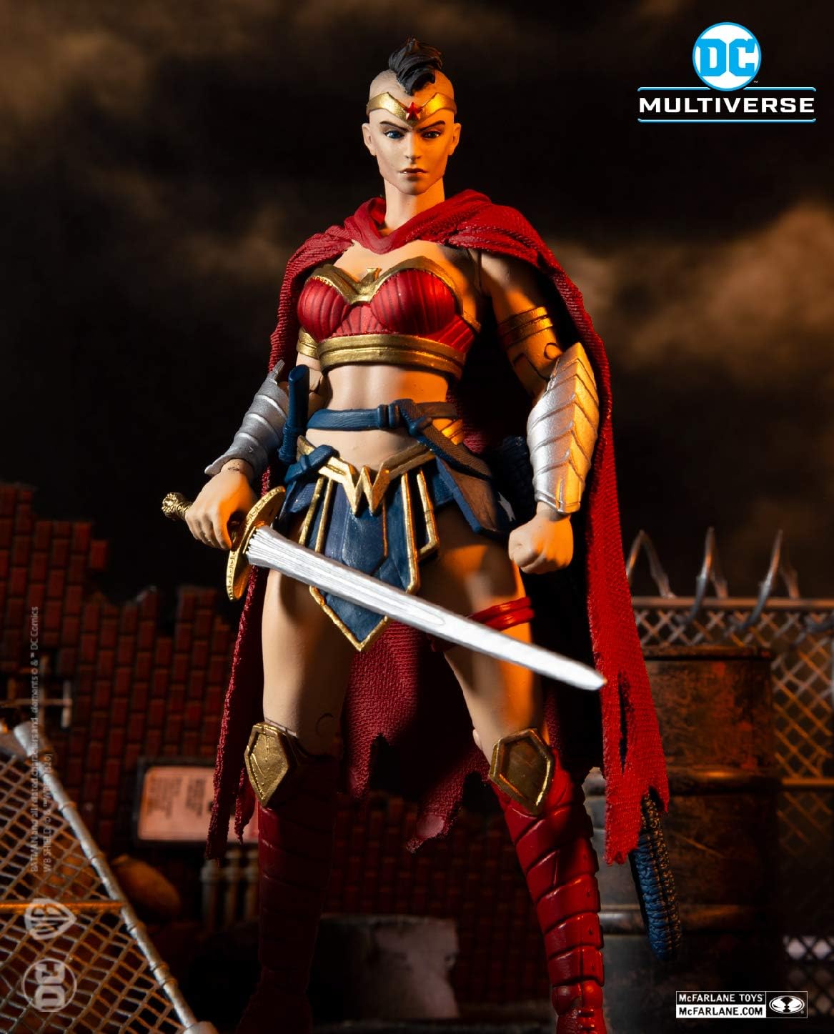 McFarlane Toys - DC Build-A 7 Figures Wave 3 - Last Knight On Earth - Batman