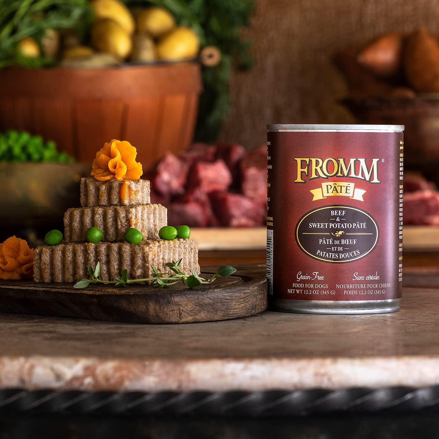 Fromm Venison & Lentil Pate Dog Food - Premium Wet Dog Food - Venison Recipe - Case of 12 Cans