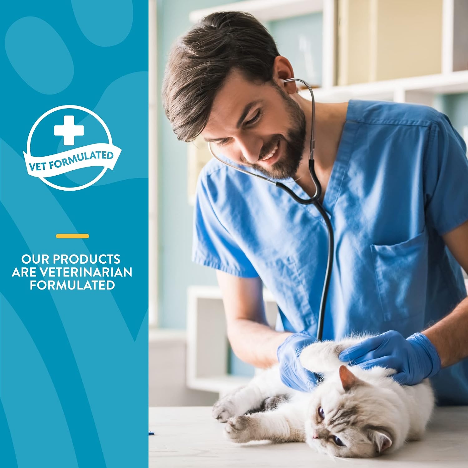 NaturVet Quiet Moments Calming Plus Melatonin Cat Supplement - 50 Count | Calming Aid for Cats - Reduce Stress, Pet Storm Anxiety, Motion Sickness - Great for Grooming, Separation and Travel