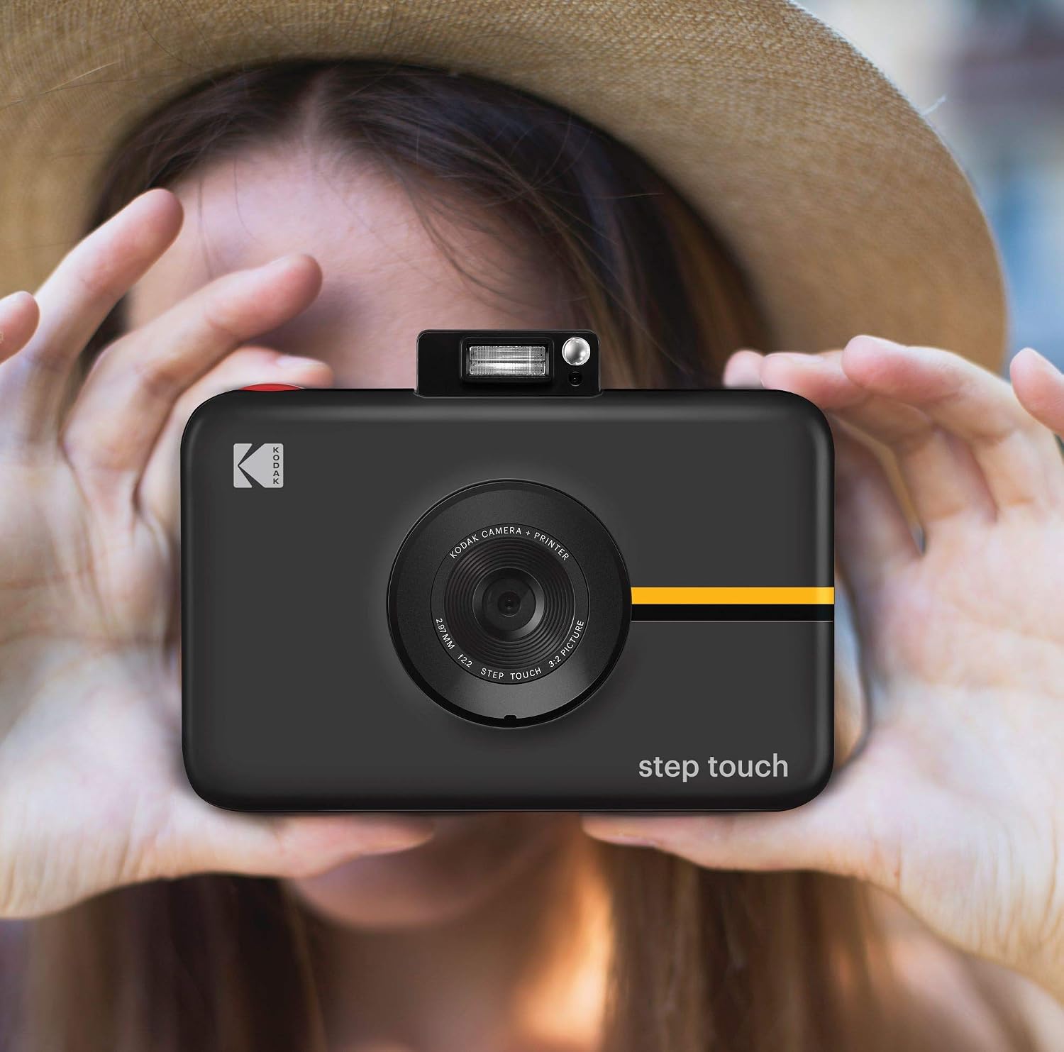 Kodak Step Touch | 13MP Digital Camera & Instant Printer with 3.5 LCD Touchscreen Display, 1080p HD Video - Editing Suite