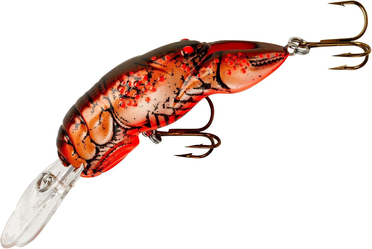 Rebel Lures Original Realistic Crawfish Crankbait Fishing Lure
