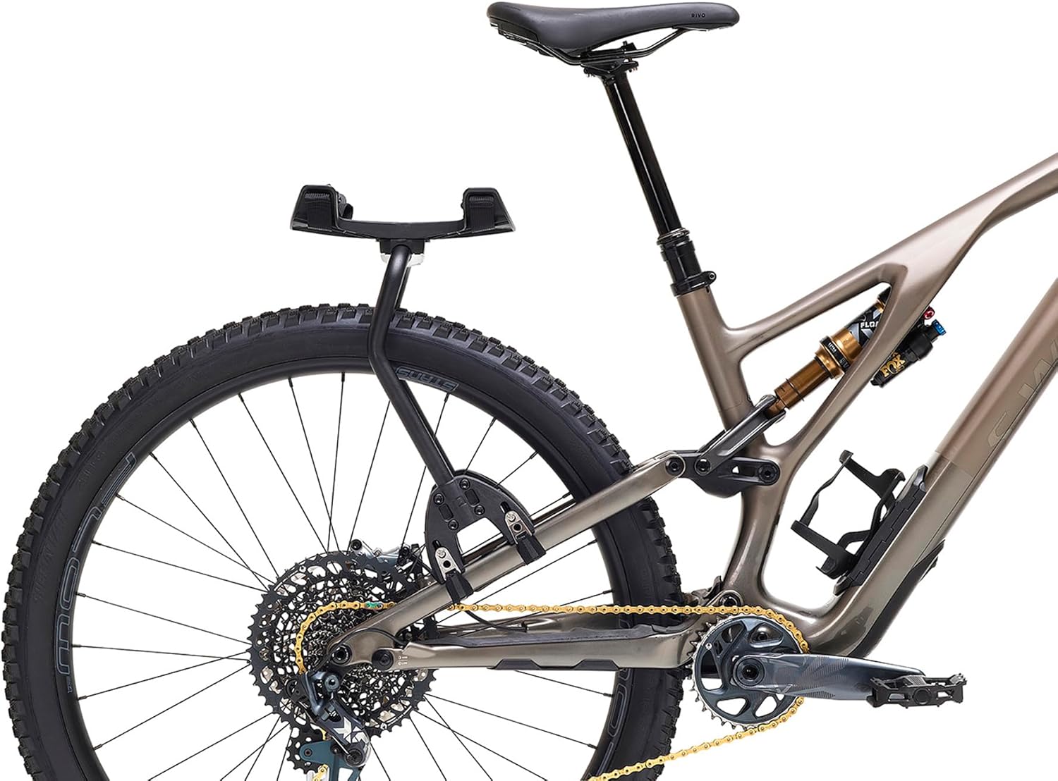 AEROE Spider Rear Bike Rack, Easy Install & Use, Fits All Mountain Bikes incl. E MTB, Gravel Bikes and Electric Bikes