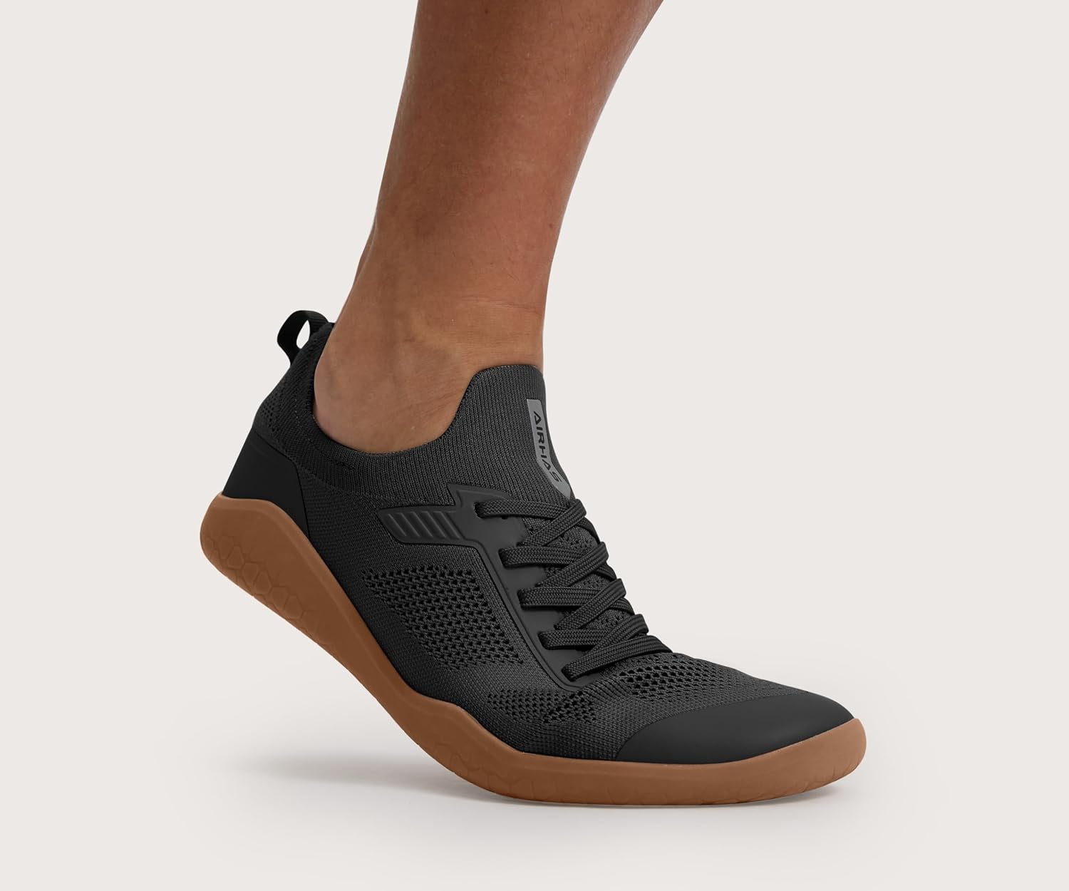 Men's Barefoot Shoes Zero Drop Minimalist Sneakers with Anatomical Toe Box | Breathable, Stretchy, Flat for Gym, Workout, Lifting, Training