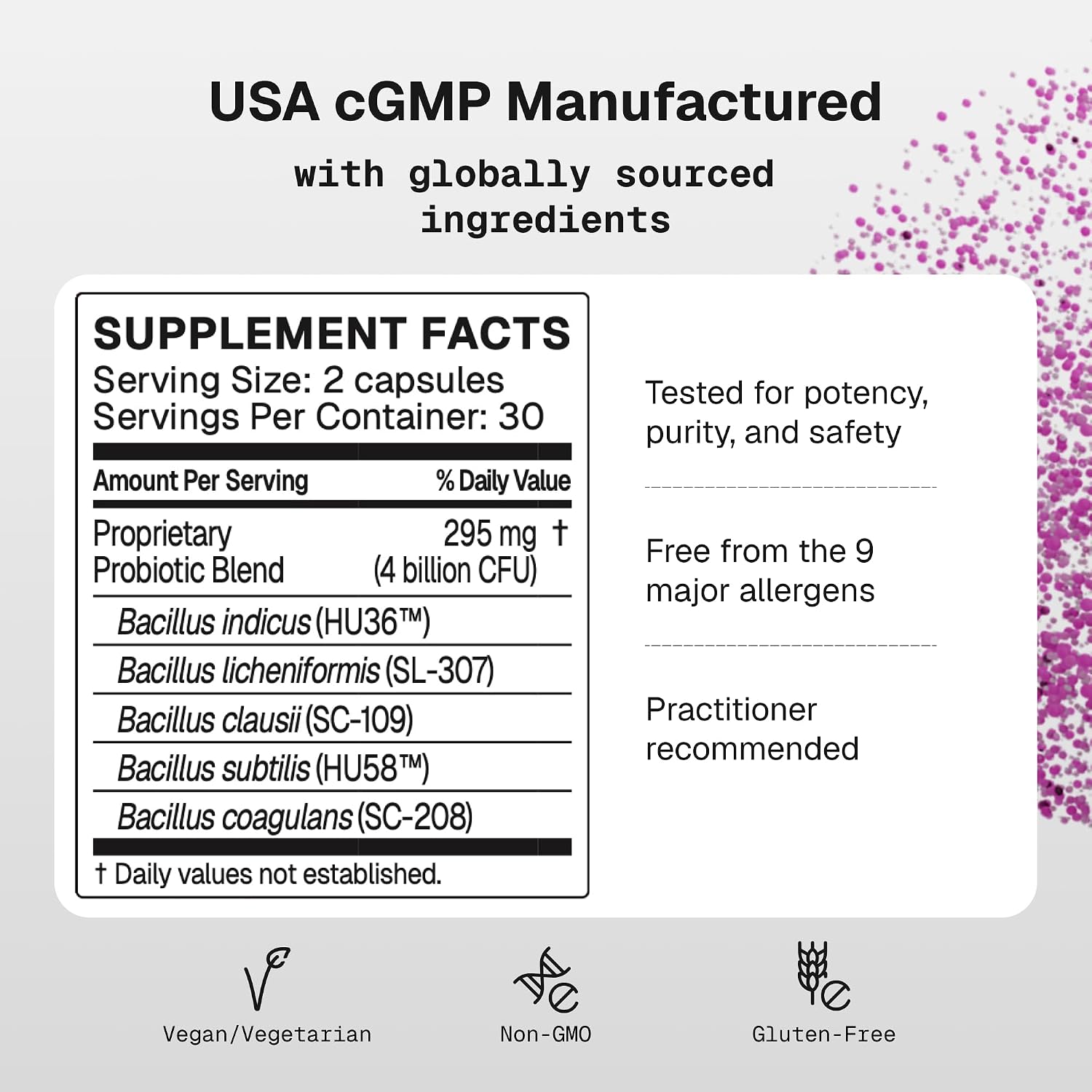 Microbiome Labs MegaSporeBiotic Daily Probiotic for Women + Men, 60 Ct