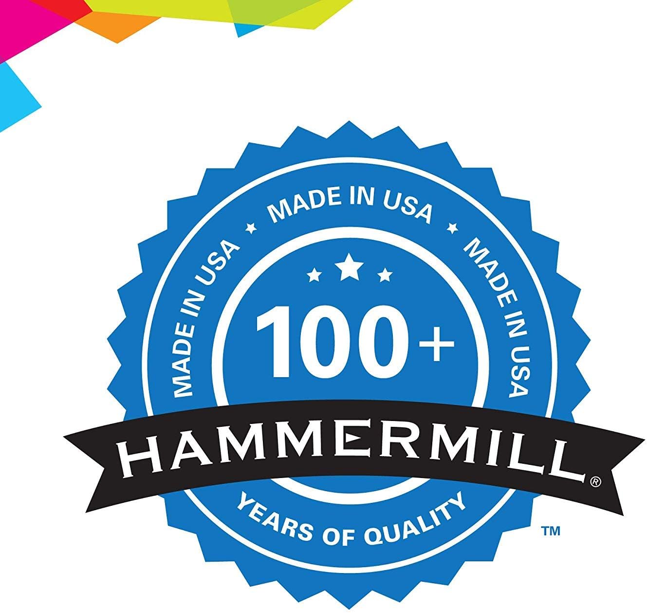 Hammermill Printer Paper, 20 lb Copy Paper, 8.5 x 11-1 Small Pack (400 Sheets) - 92 Bright, Made in the USA