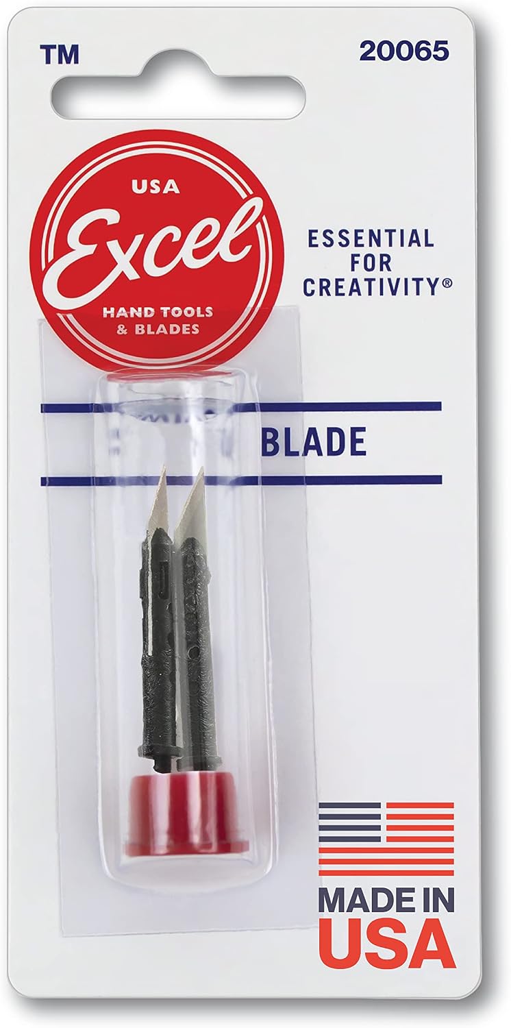 Excel Blades #65 Retractable Pen Knife Replacement Blades, 4-Pack