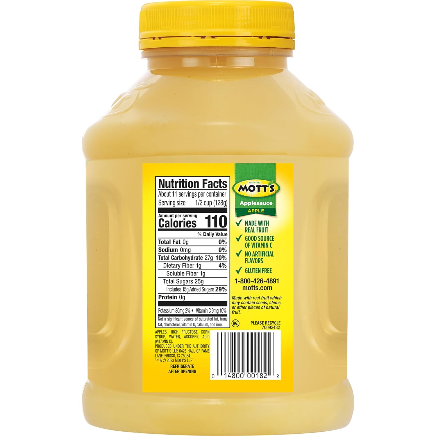 Mott's Applesauce, 48 oz jar