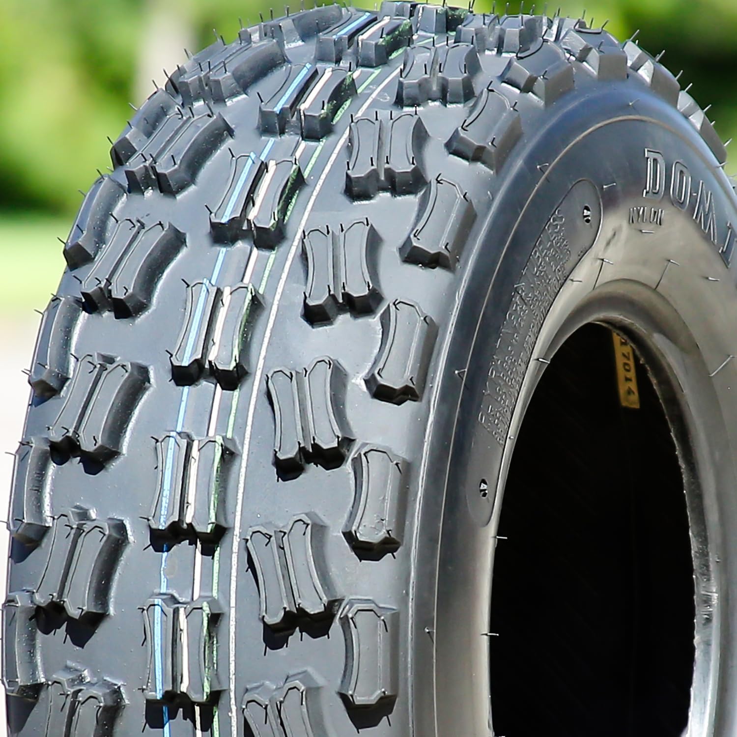 Kenda Dominator K300 ATV Tire - 22X8-10 | ATV & UTV All Terrain All Season Traction 31F Rated 4 Ply Bias Construction Black Sidewall Tire
