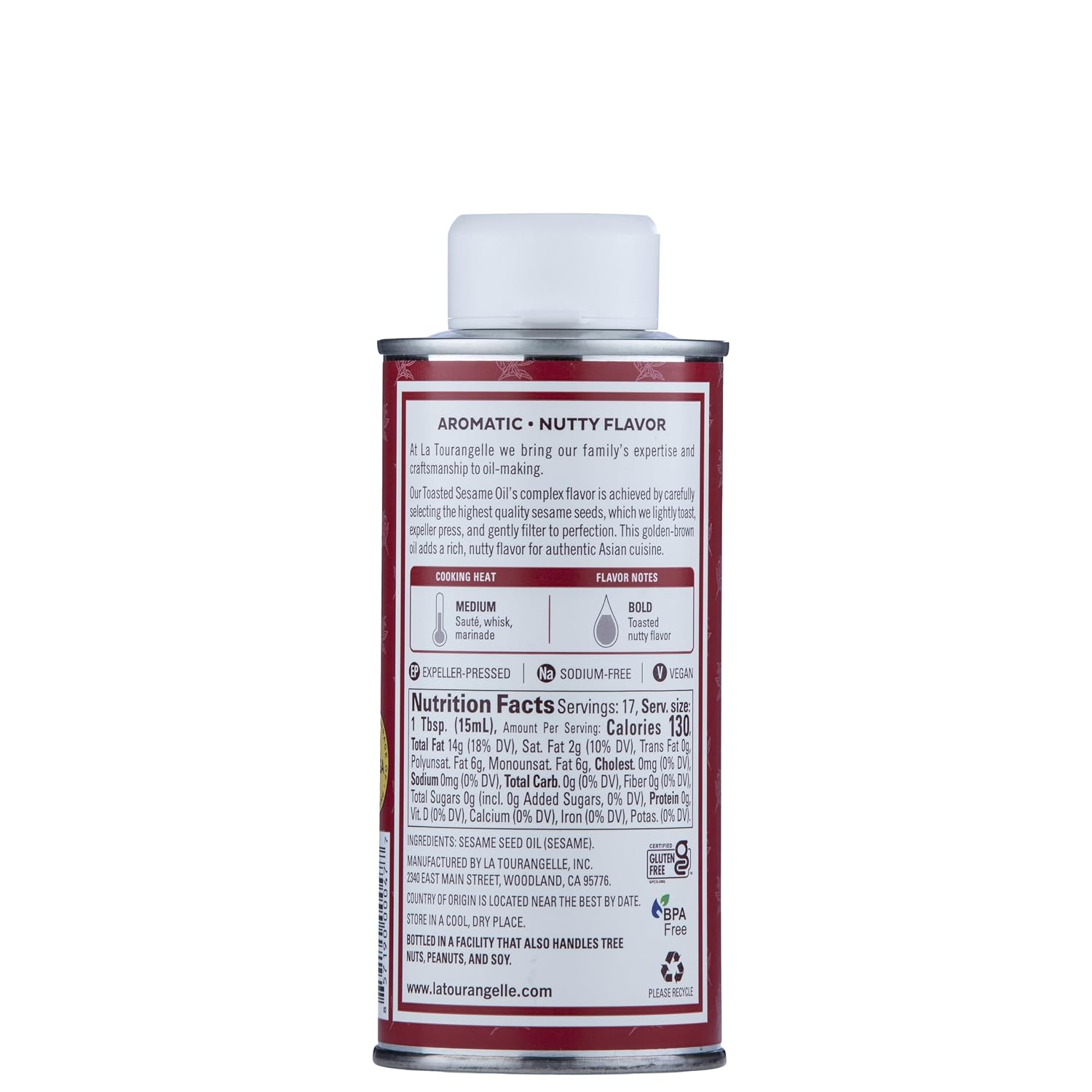 La Tourangelle Toasted Pumpkin Seed Oil, for Cooking, Dressings, 8.45 fl oz | Made Using Traditional Styrian Techniques, Great for Pastas and Spreads, Health and Beauty Oil, Gluten Free, Non-GMO
