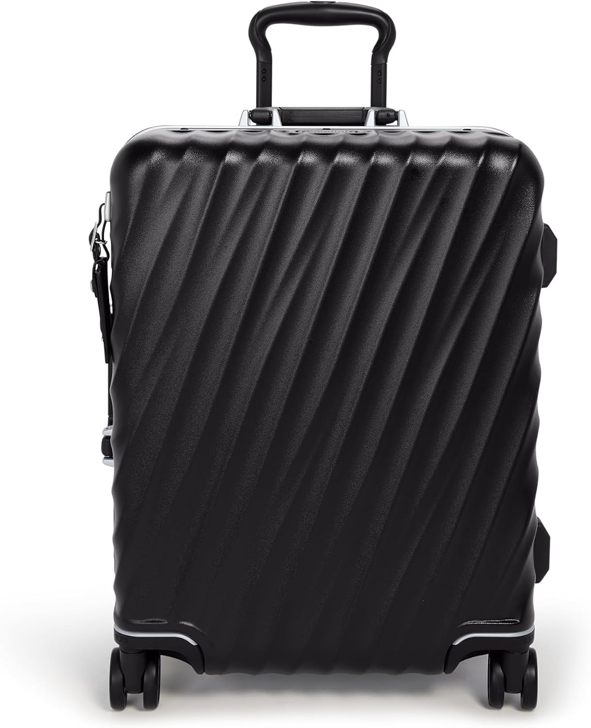 TUMI 19 Degree Frame Continental 4 Wheel Carry-On - Lightweight Suitcase - Hard Shell Luggage - 21.8" X 15.8" X 9.0" - Black Textured