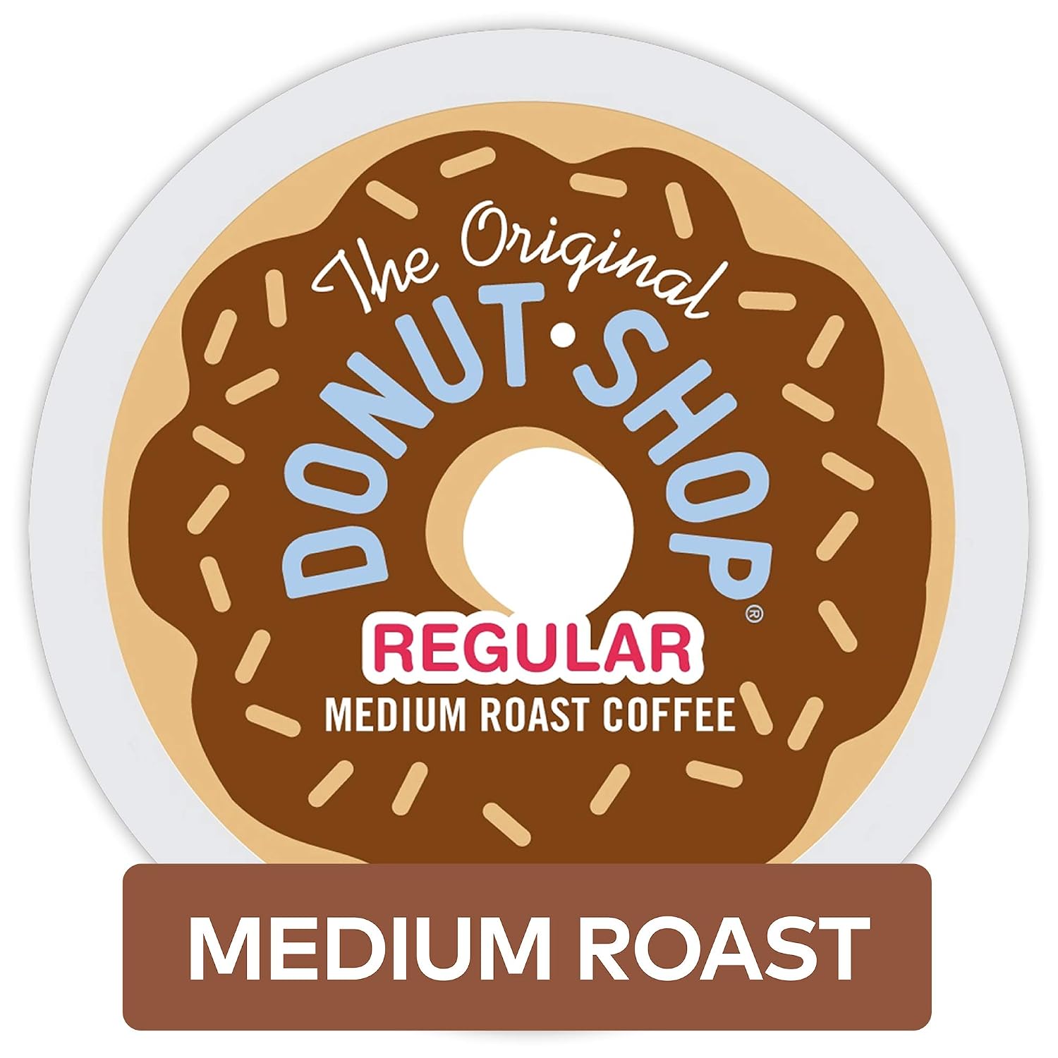 The Original Donut Shop Regular Keurig Single-Serve K-Cup Pods, Medium Roast Coffee, 24 Count