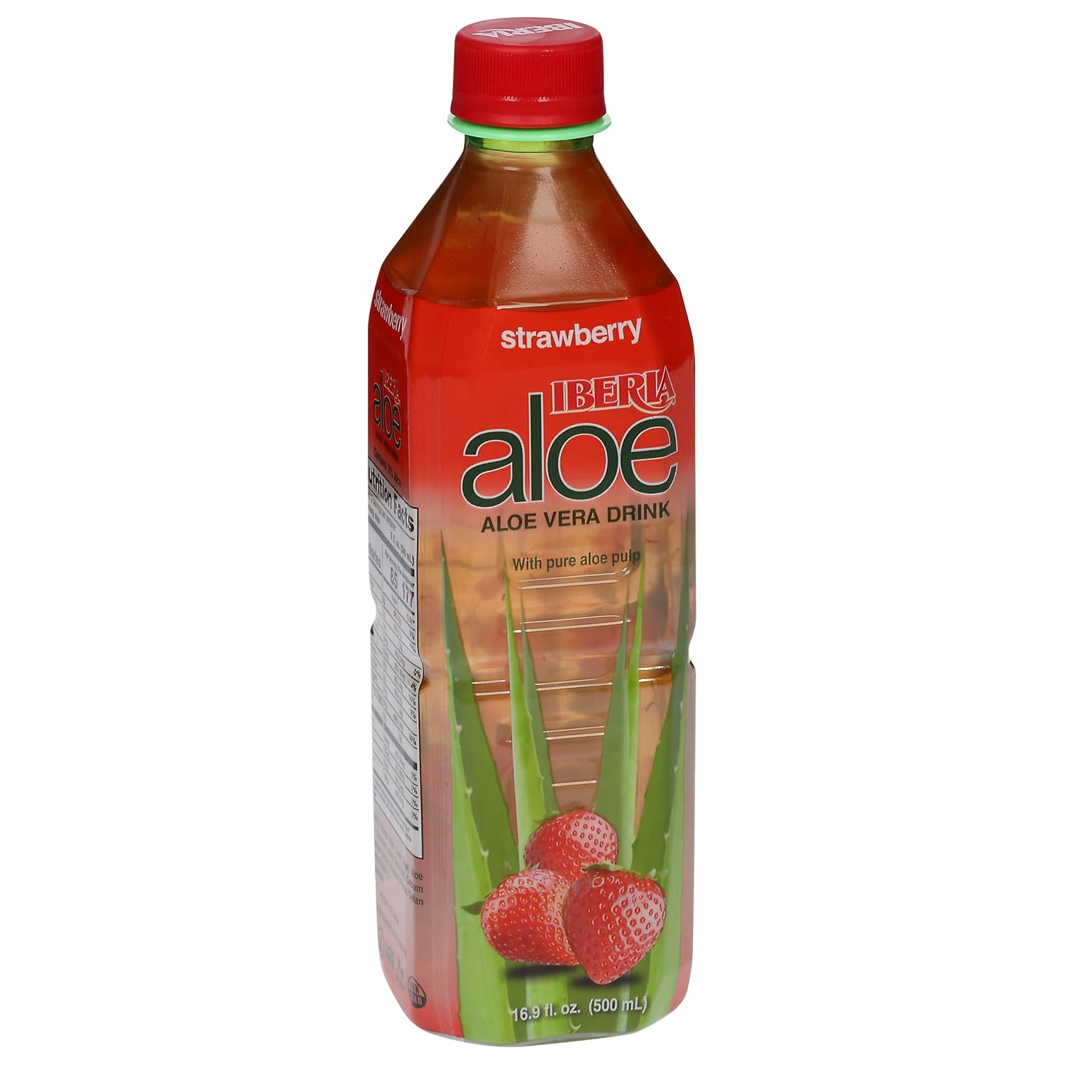 Iberia Aloe Vera Juice Drink, Pineapple, 16.9 Fl Oz (Pack of 24)