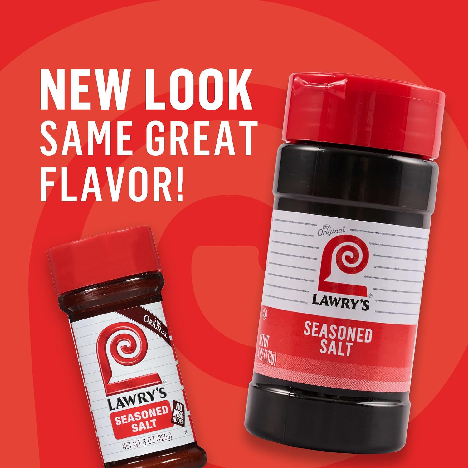 Lawry’s Seasoned Salt, No MSG Added, Kosher Certified, Staple, Versatile, All-Purpose Seasoning to Shake on Beef, Pork, or Poultry, 16 oz