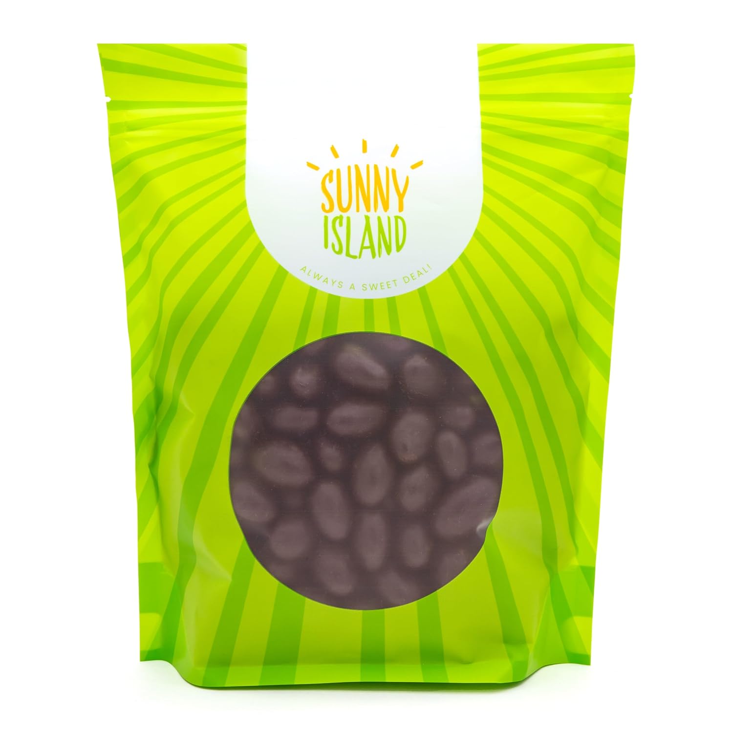 Dark Chocolate Covered Almonds, Classic Chocolate Covered Nuts, 2 Lb Bag
