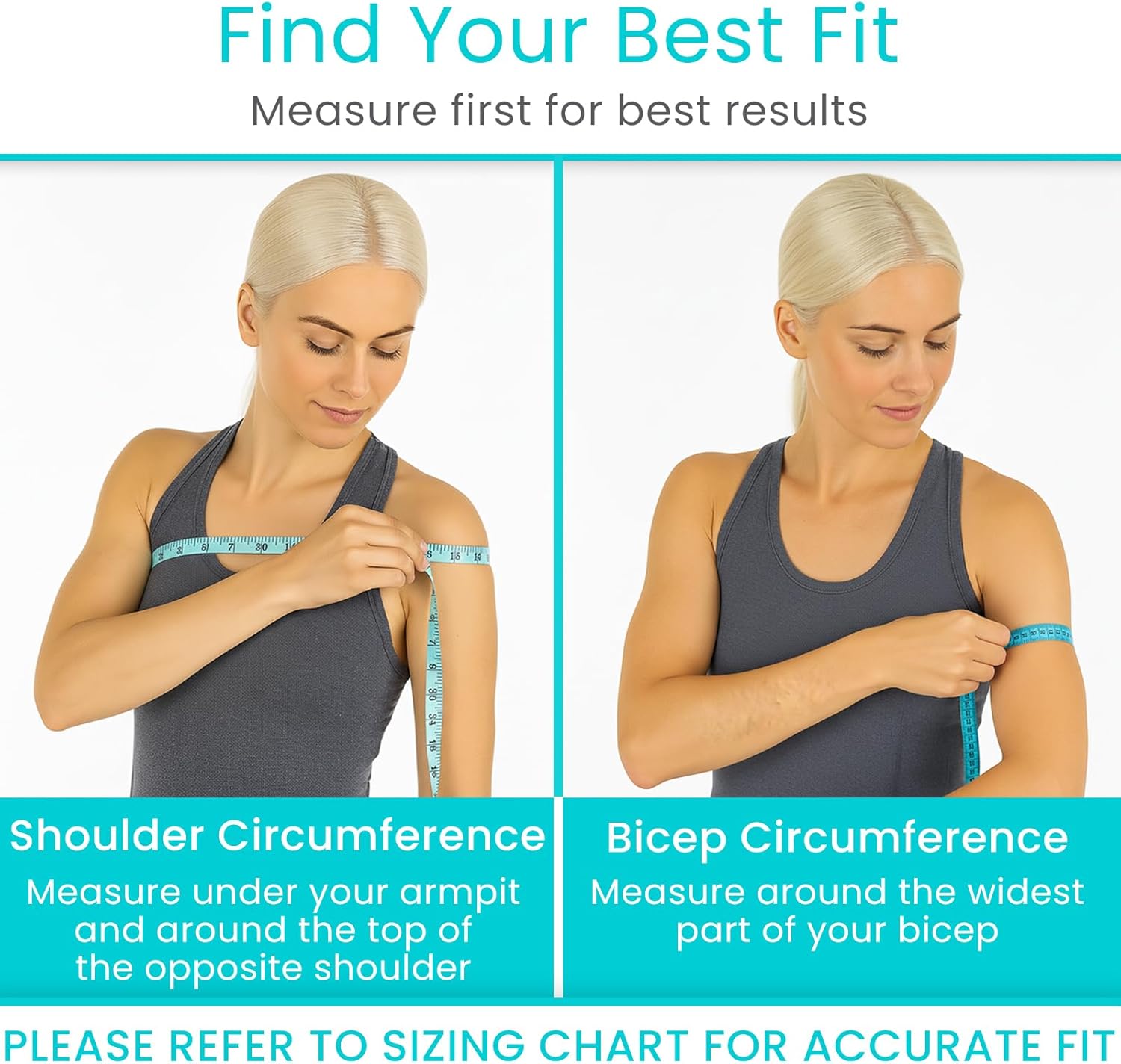 Vive Shoulder Brace for Women & Men - Injury Recovery Compression Support